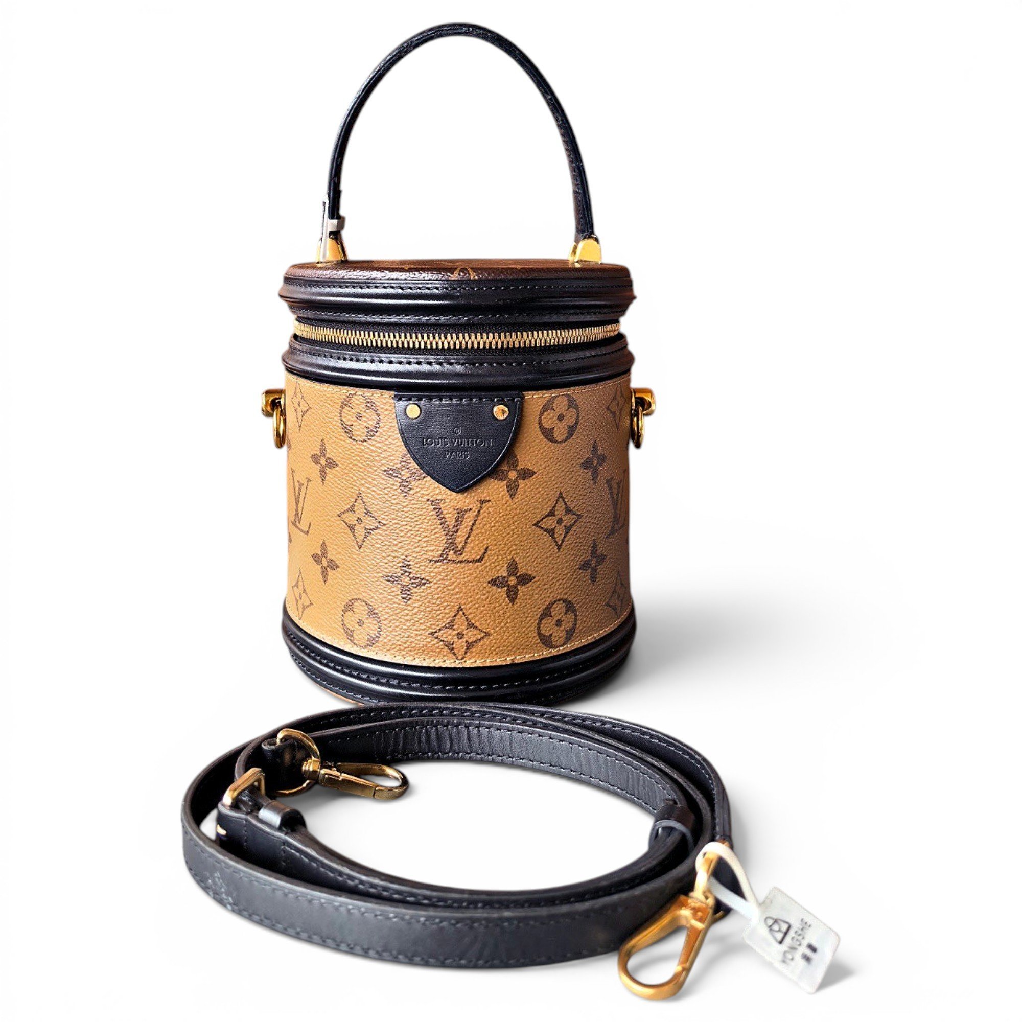 Cannes leather handbag