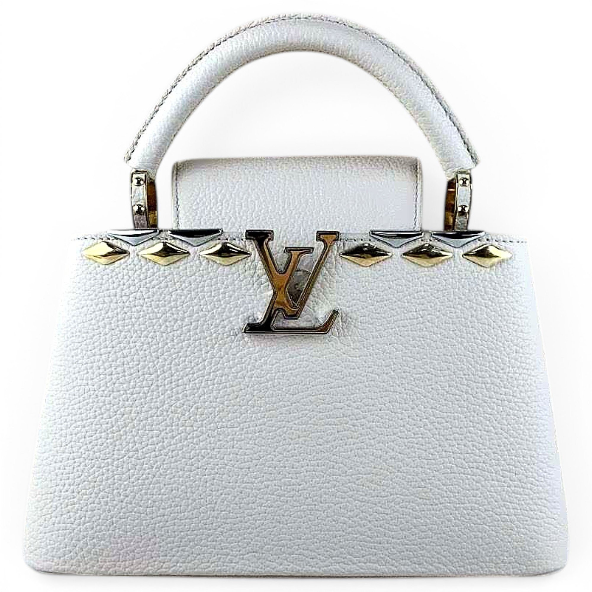 Capucines leather handbag