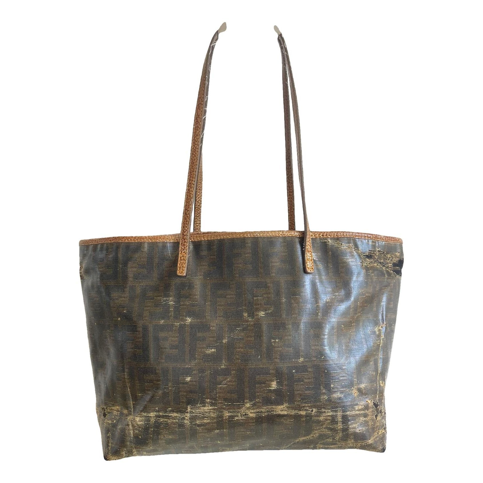Roll Bag leather tote
