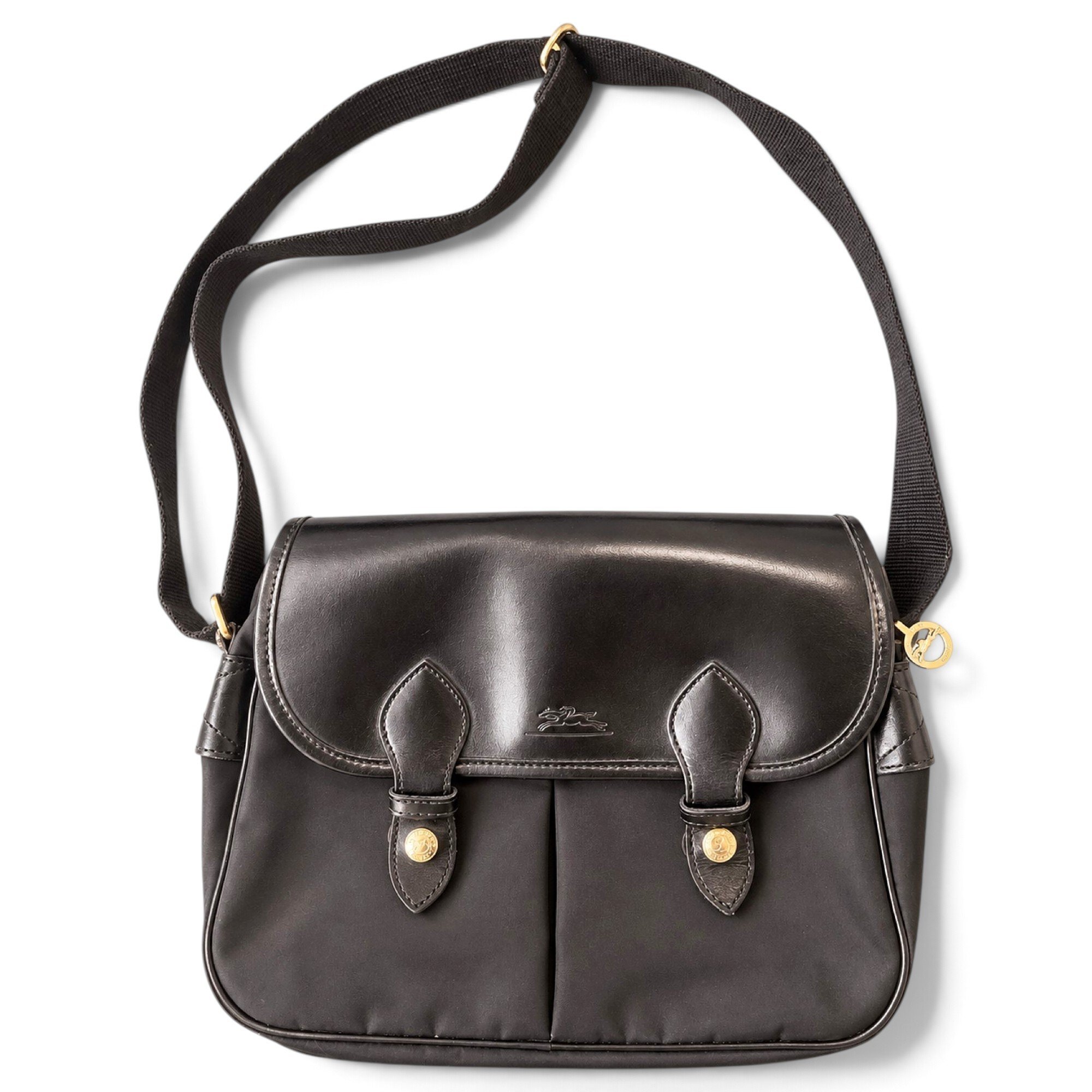 Leather crossbody bag