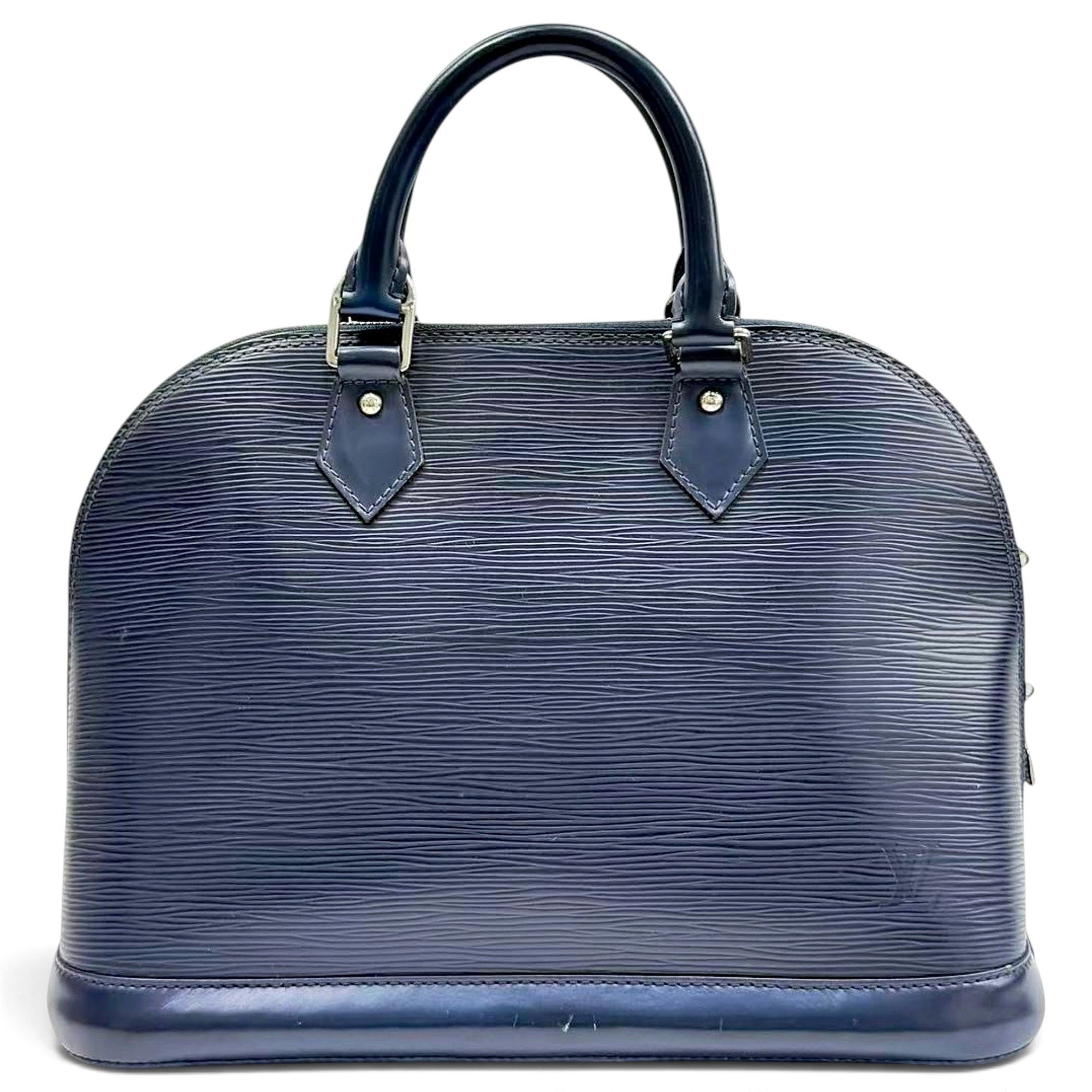 Louis Vuitton Alma leather handbag