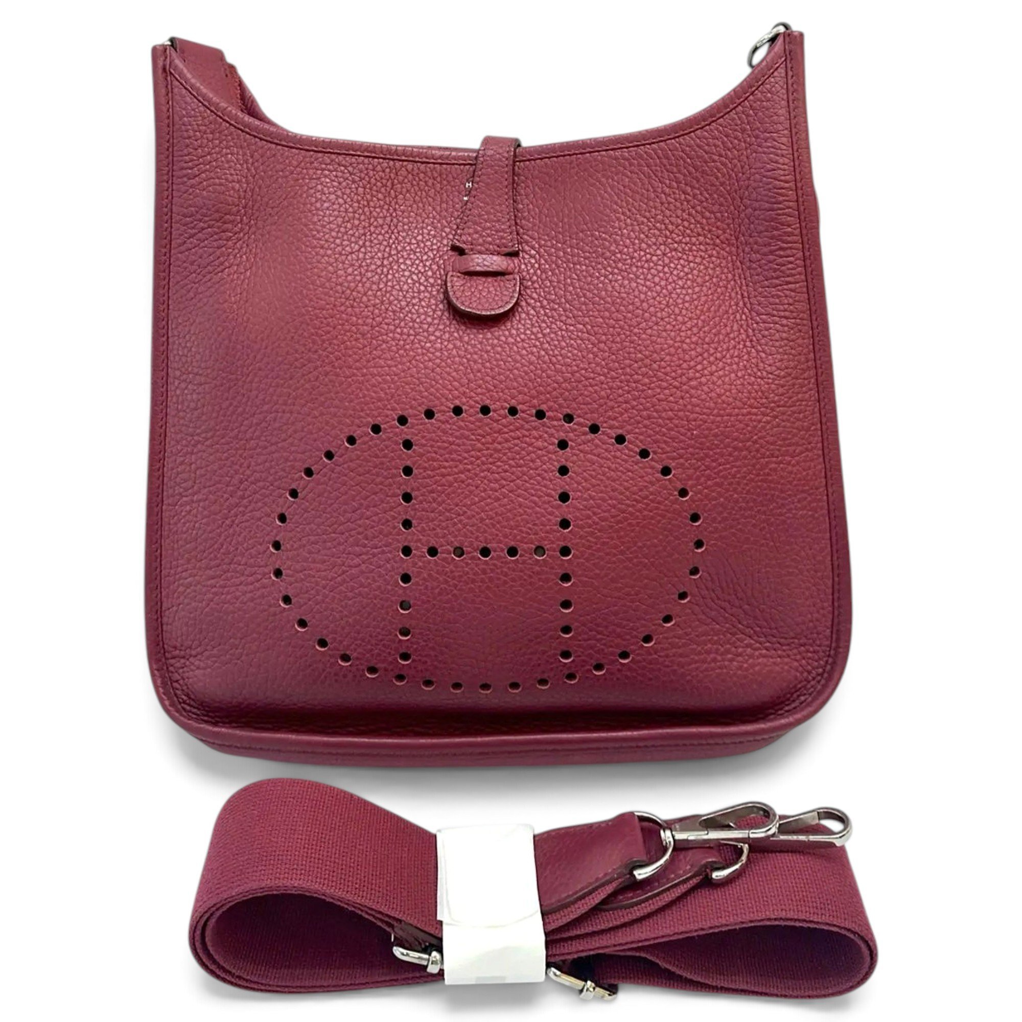 Evelyne leather handbag