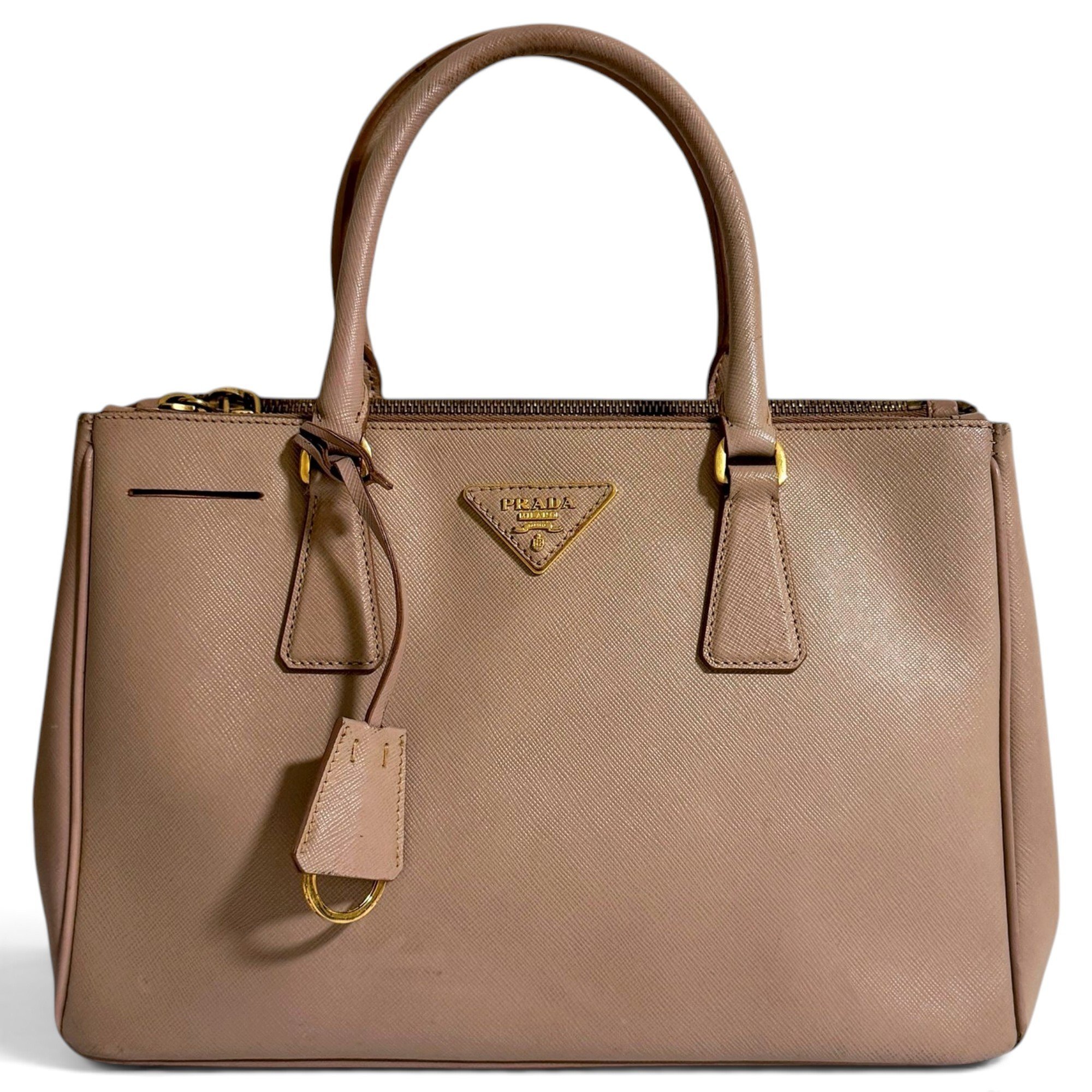 Galleria leather handbag