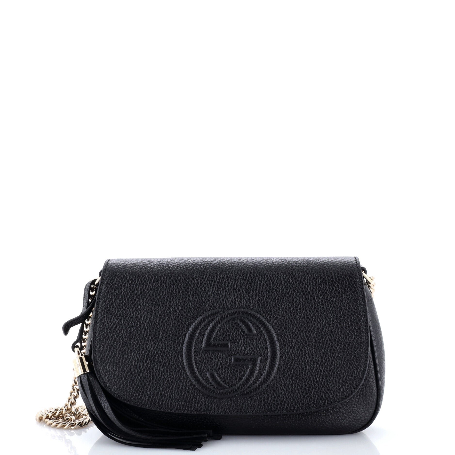 Soho Chain Crossbody Bag Leather Medium