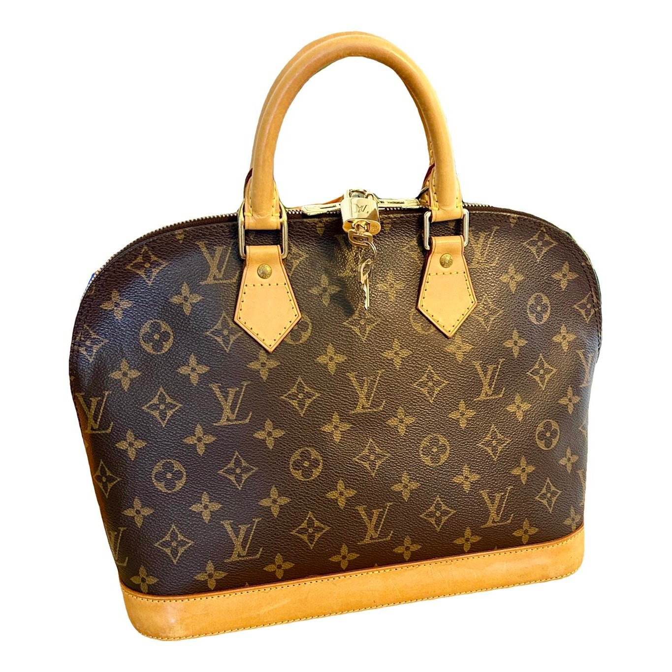 Alma leather handbag