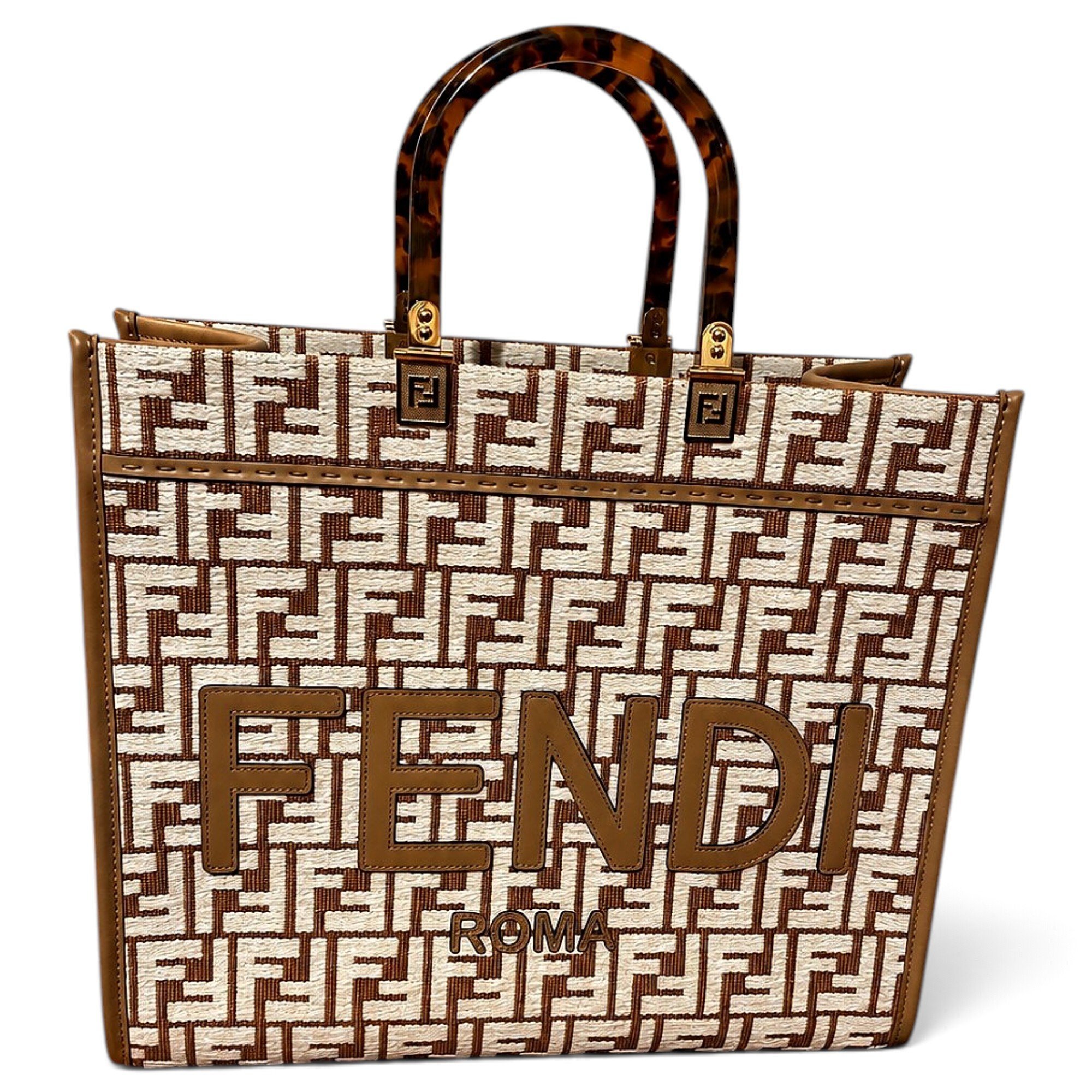 Sunshine leather tote