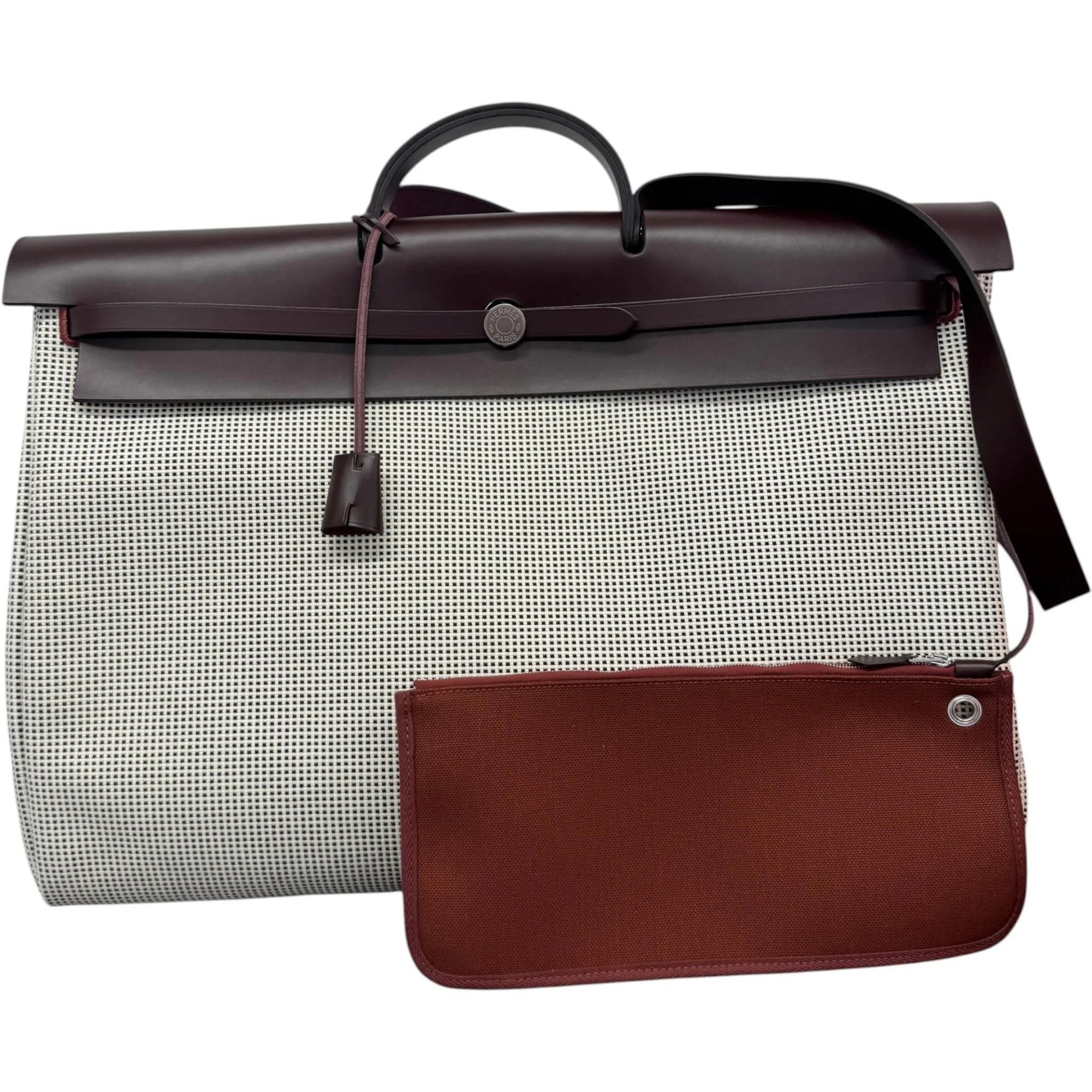Leather vanity case