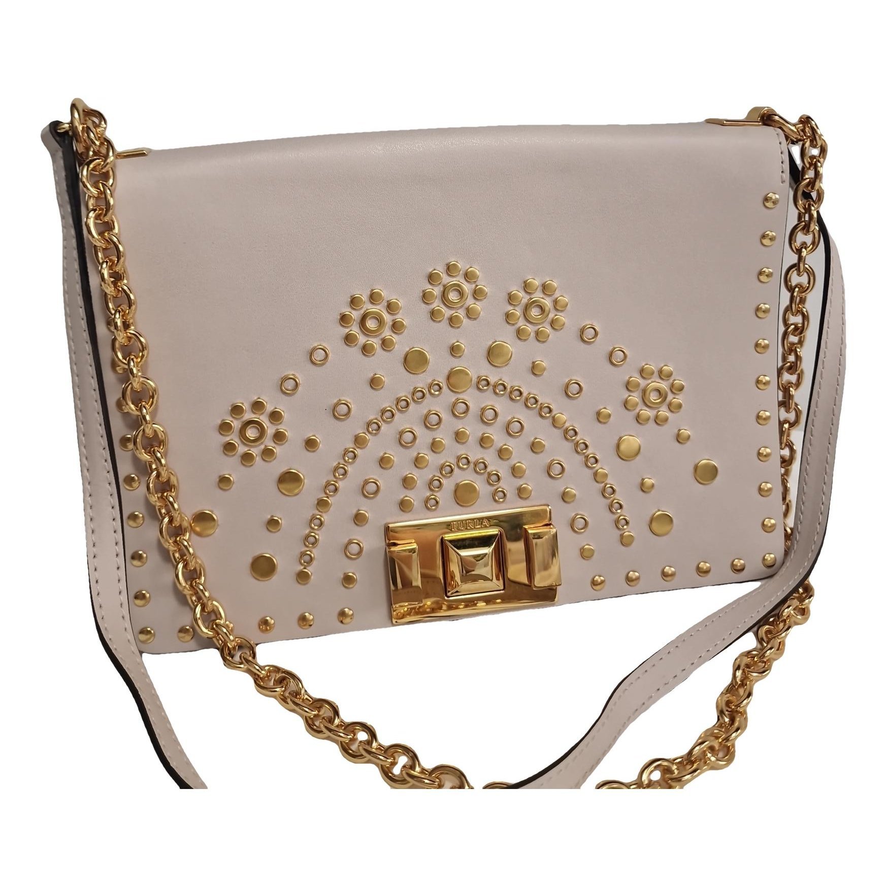 Furla Metropolis leather clutch bag