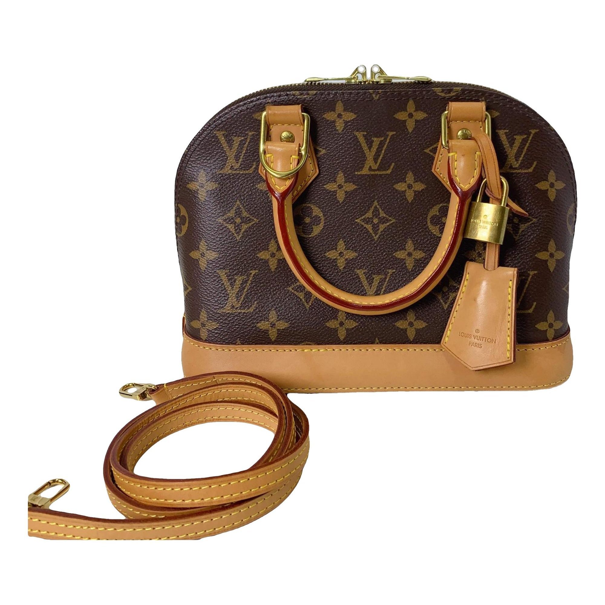 Alma BB leather handbag