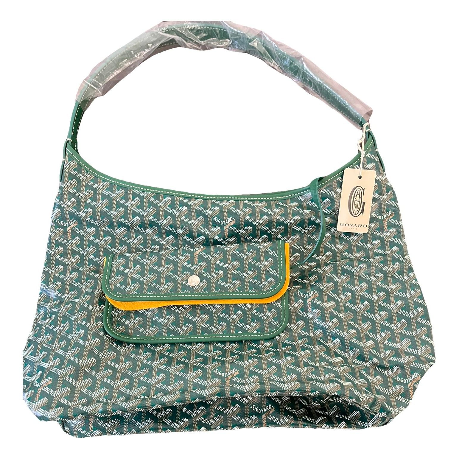 Goyard Hobo Bohème leather handbag