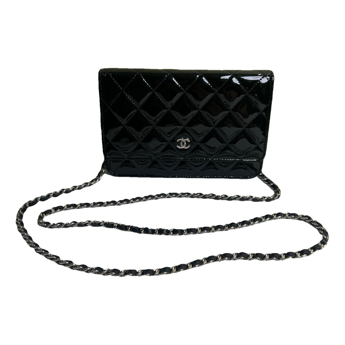 Wallet On Chain Timeless/Classique leather handbag