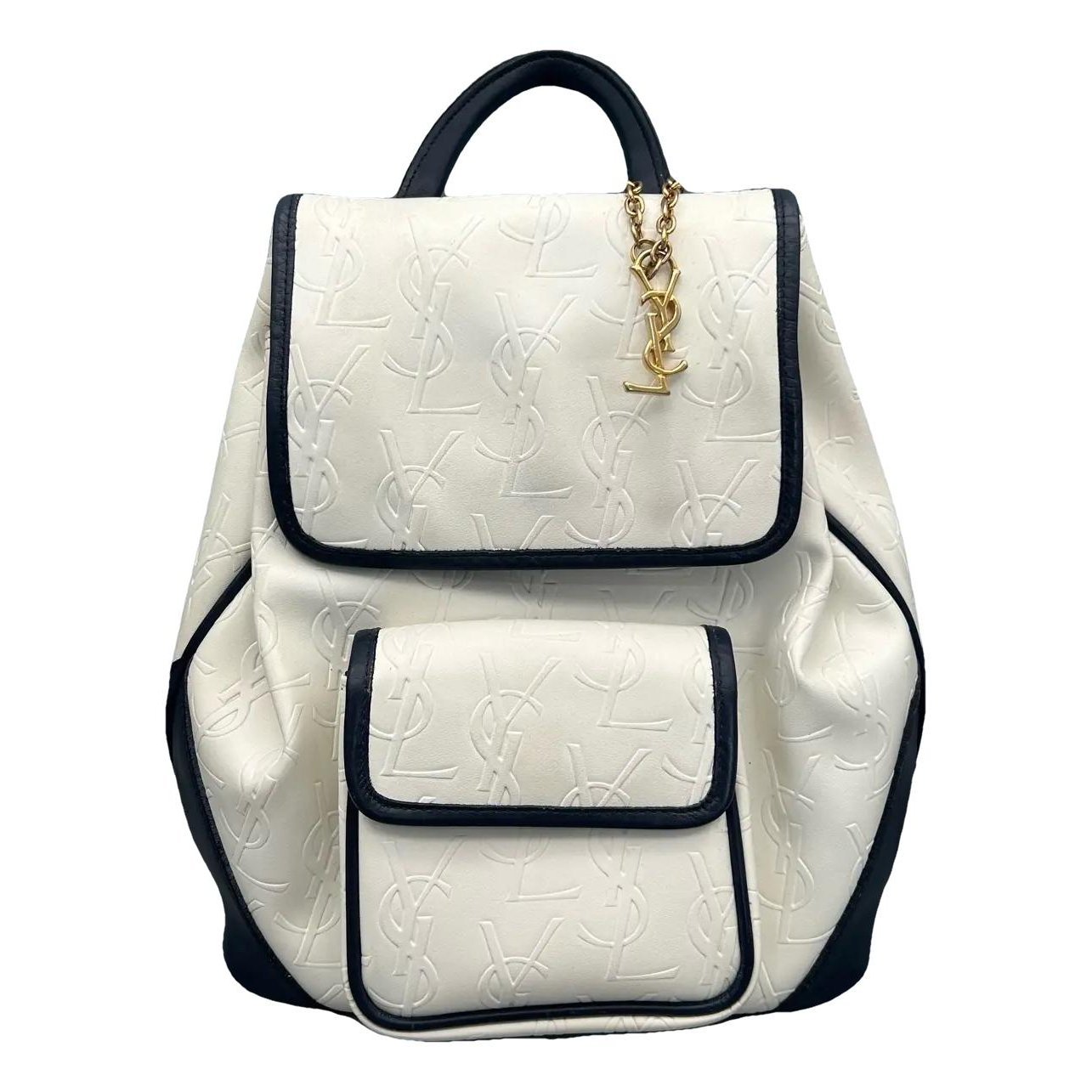 Leather backpack