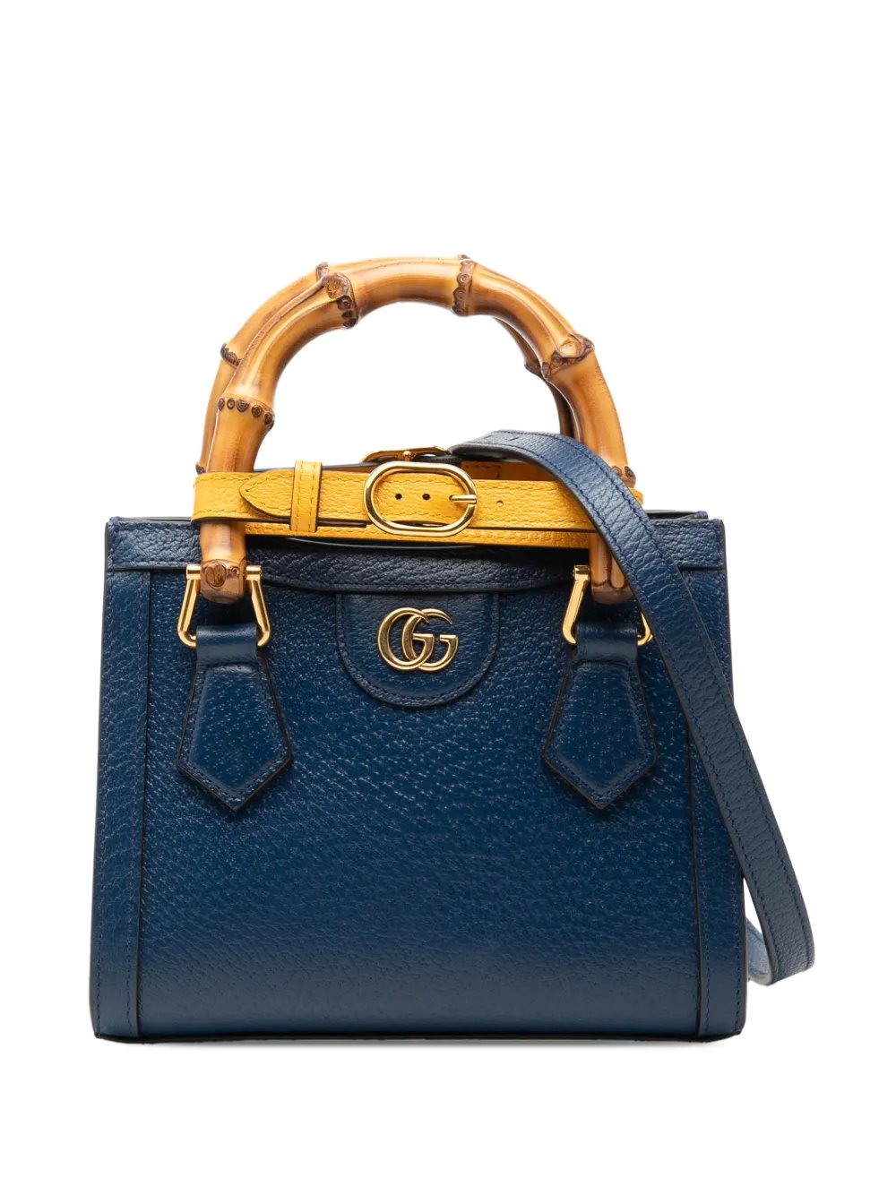 2021-2026 Small Calfskin Bamboo Diana satchel