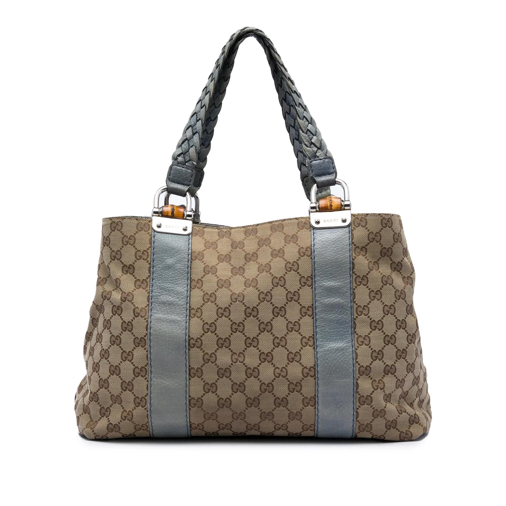 Bamboo leather tote