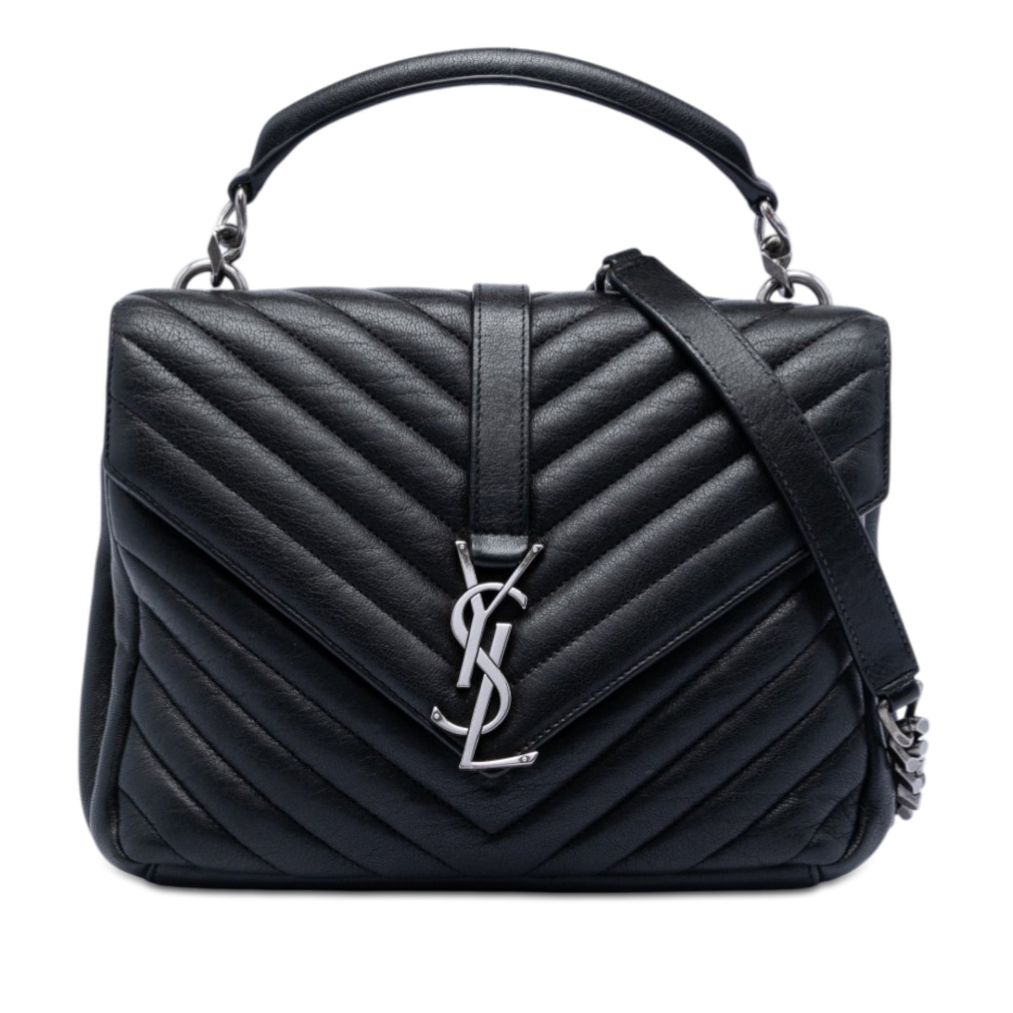 Leather satchel