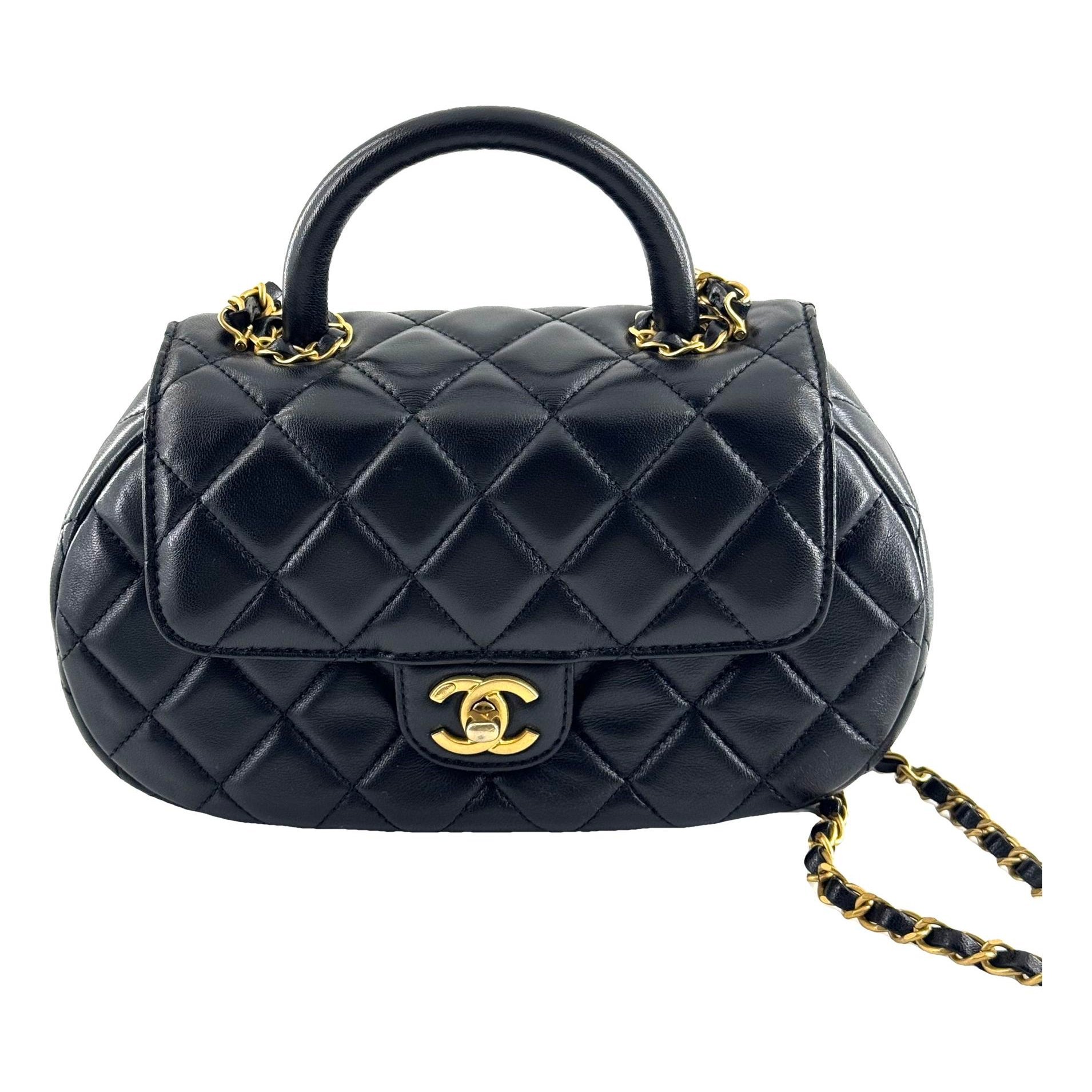 Bowling Bag leather crossbody bag