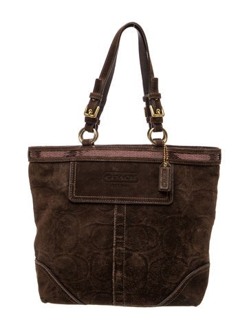 Suede Tote