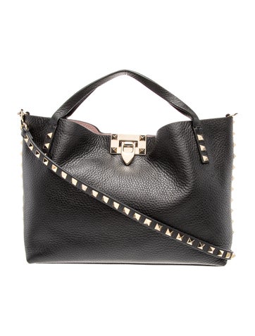 Rockstud Top Handle Bag Medium
