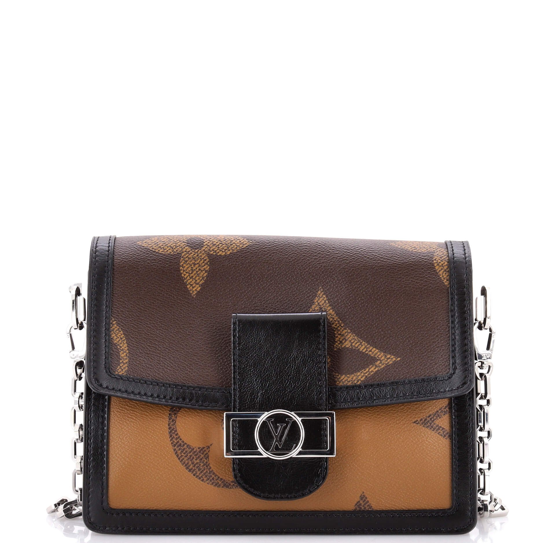 Louis Vuitton Dauphine Shoulder Bag Reverse Monogram Giant MM