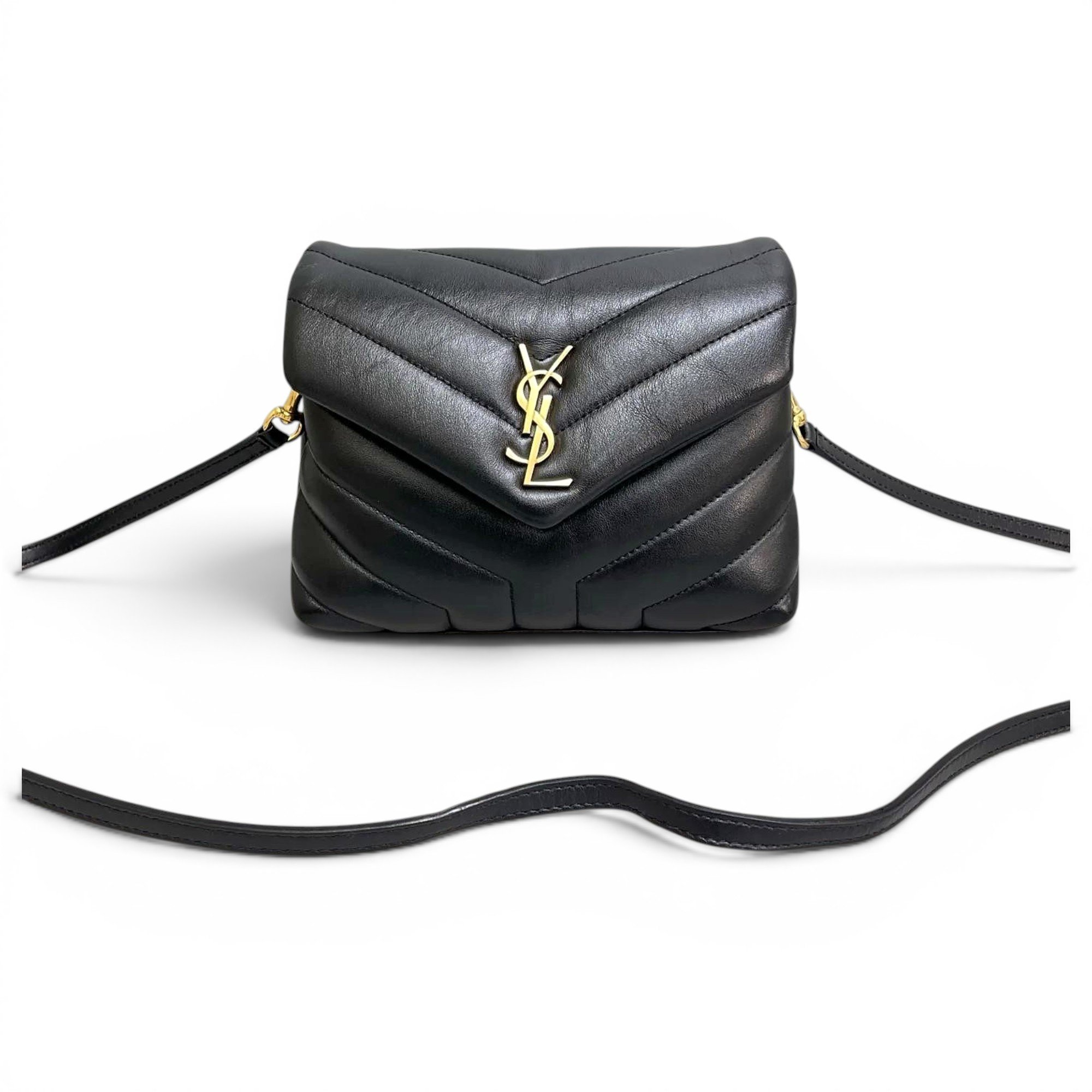 Leather crossbody bag