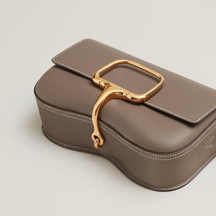 Étoupe Hermès Della Cavalleria Elan Bag