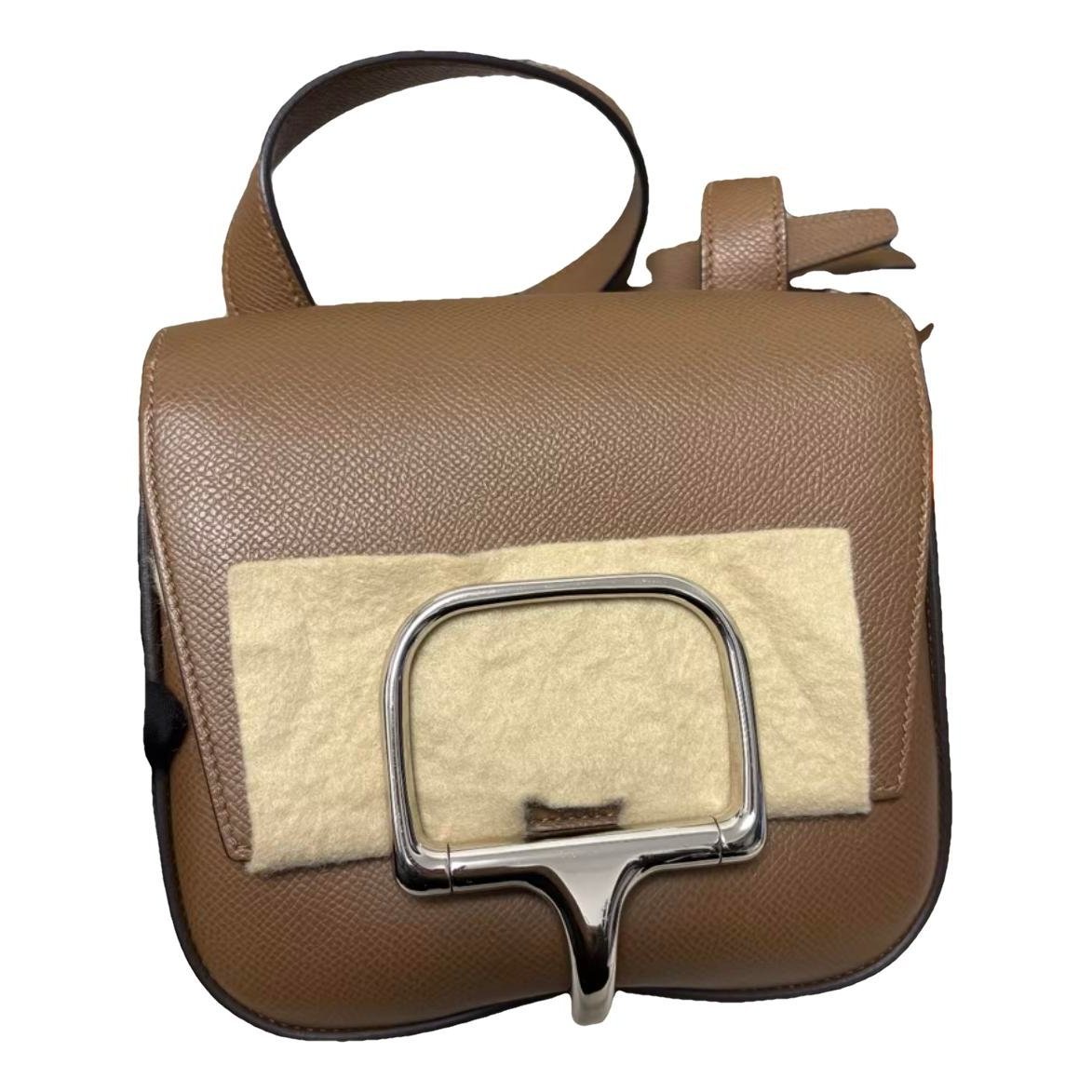 Della leather crossbody bag