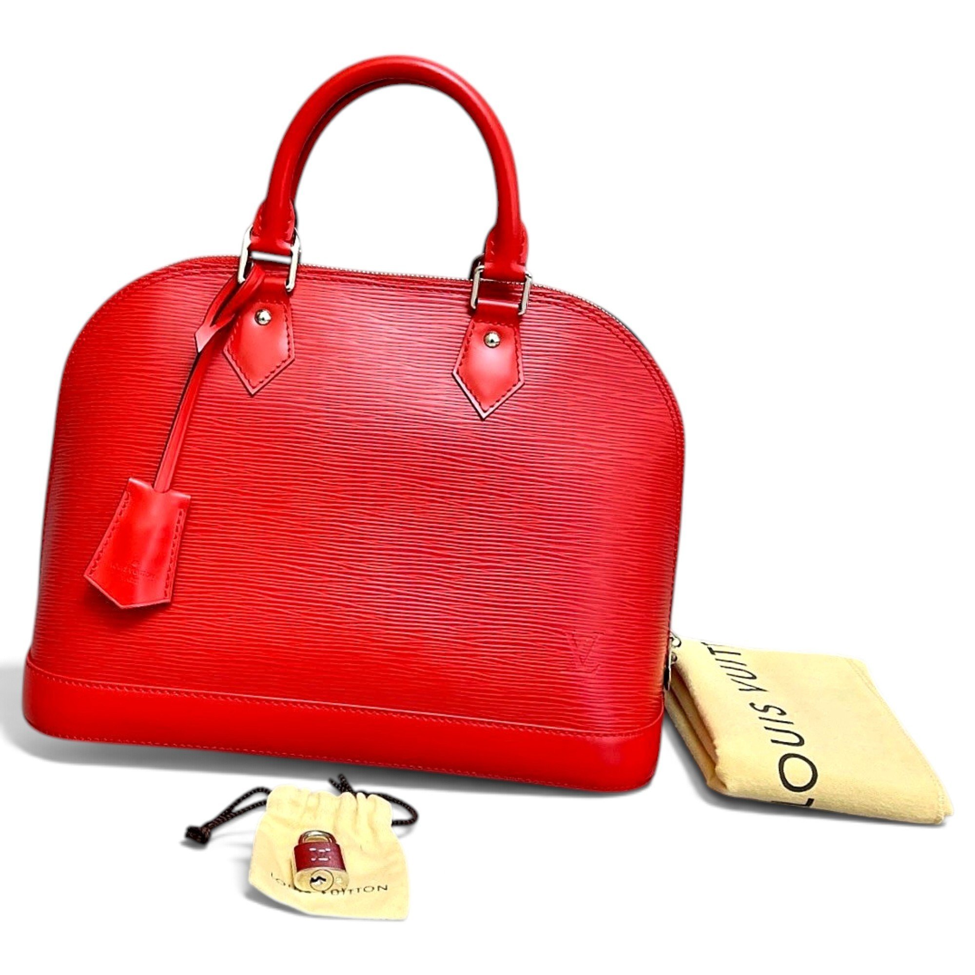 Alma leather handbag
