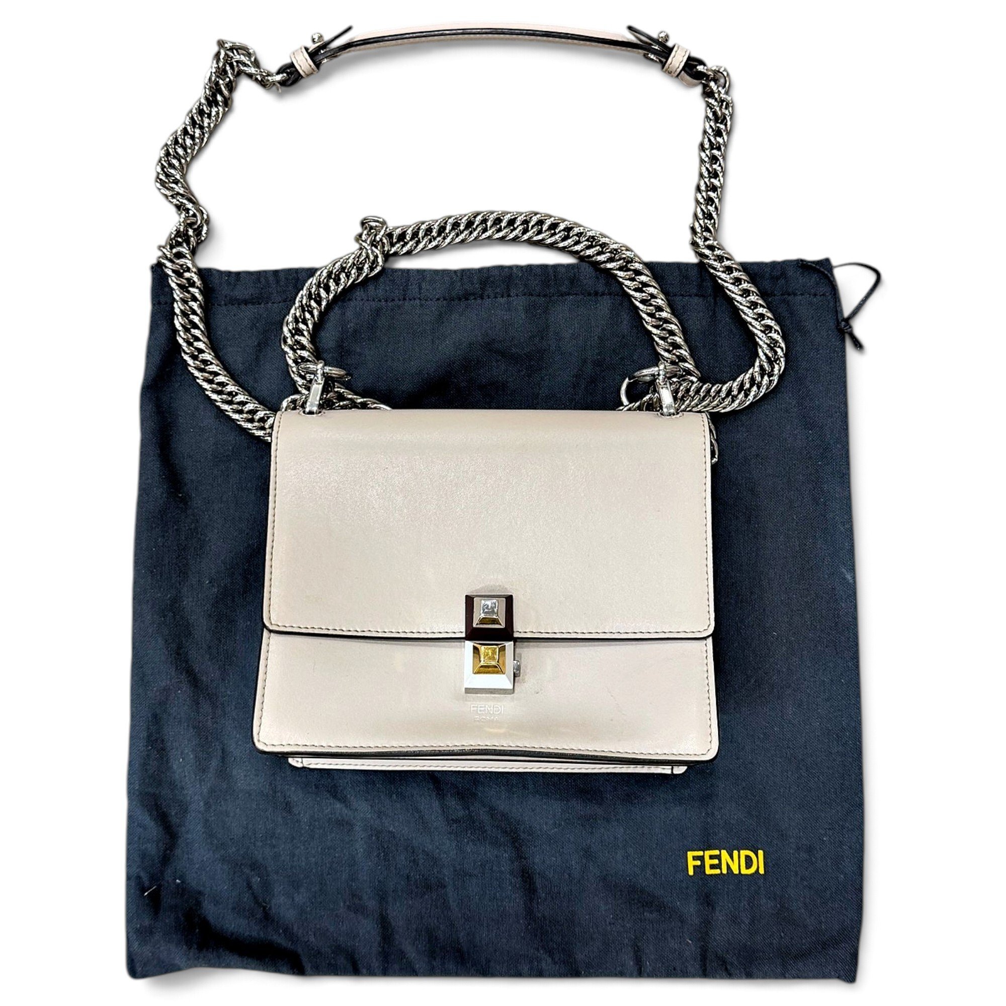 Kan I leather handbag