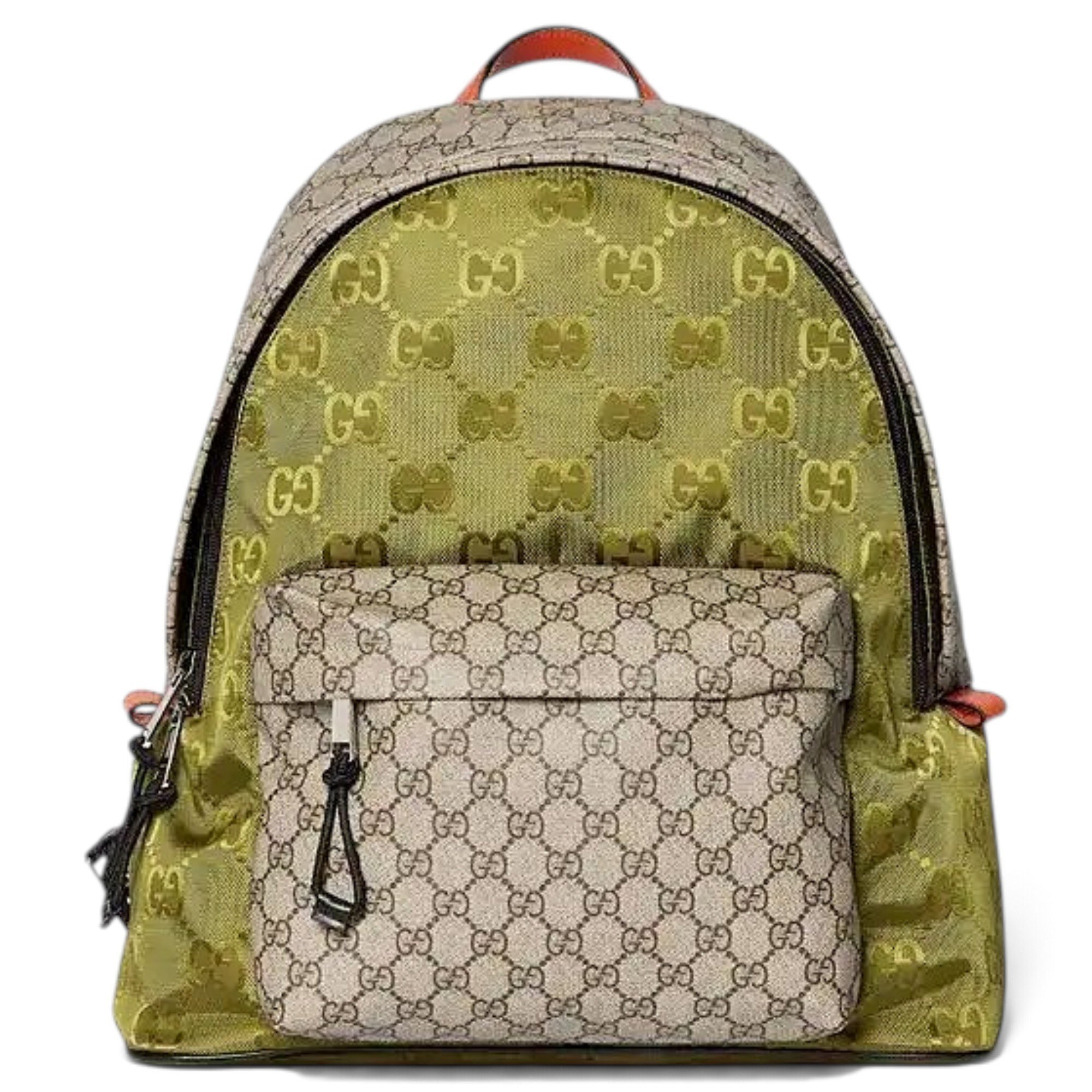Patent leather backpack