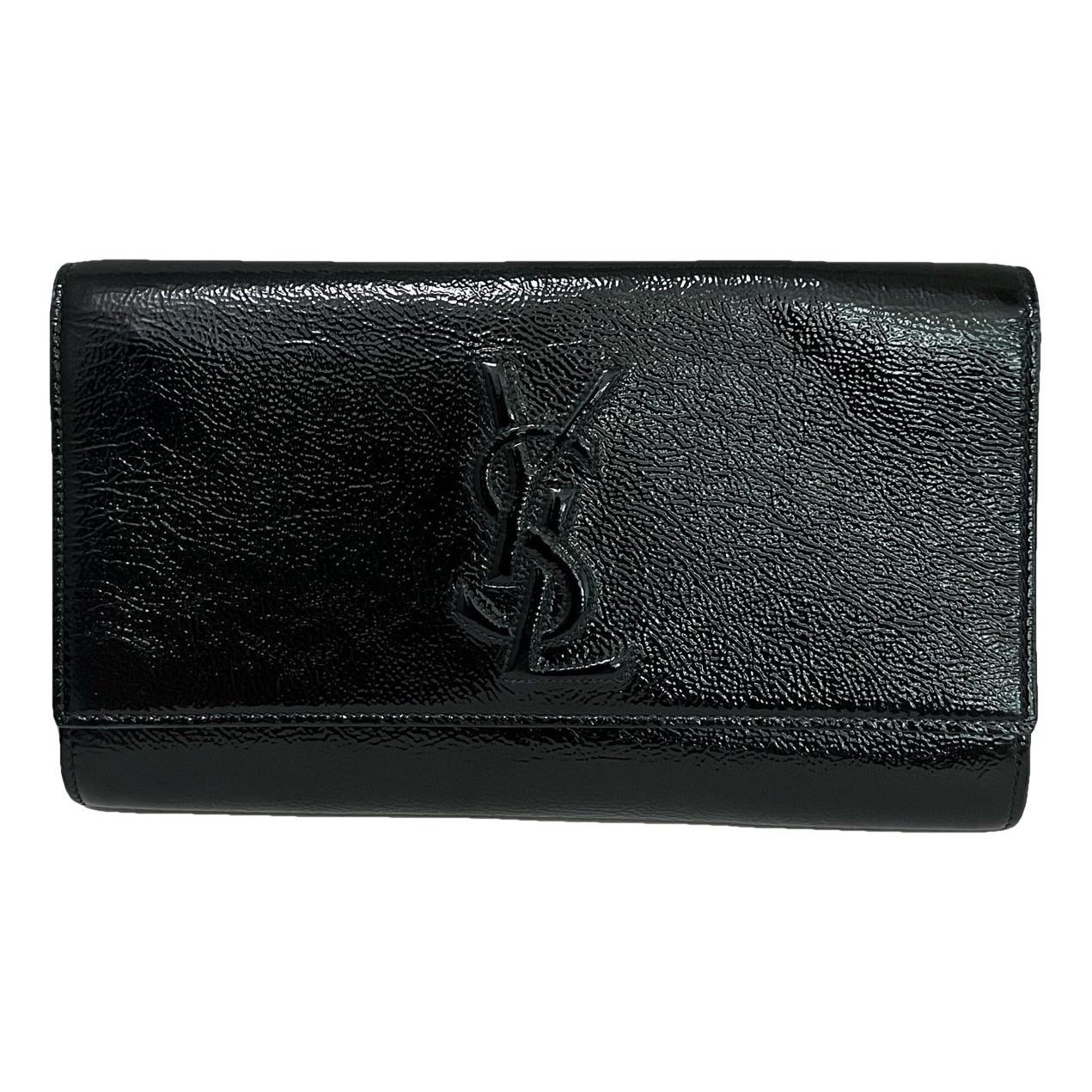 Kate monogramme leather clutch bag