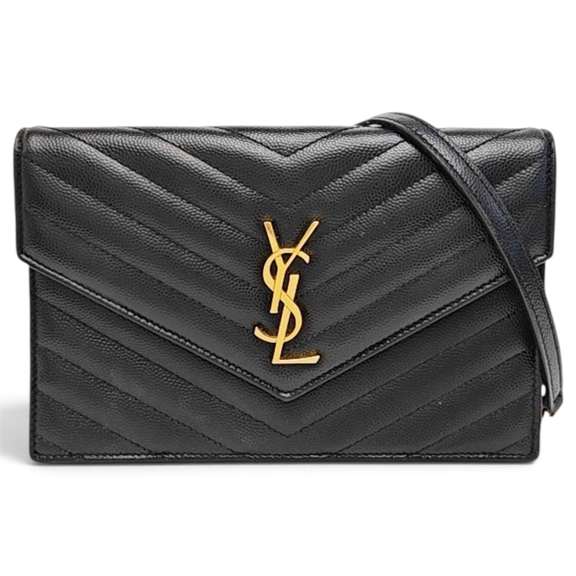 Baby monogramme leather handbag
