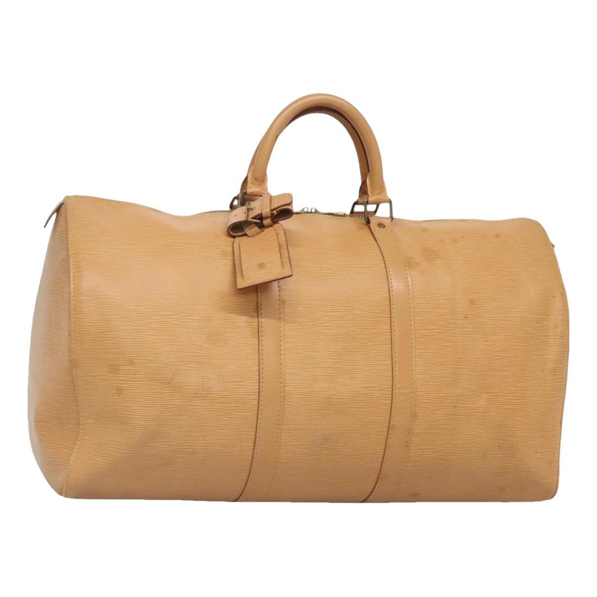 Keepall leather 24h bag