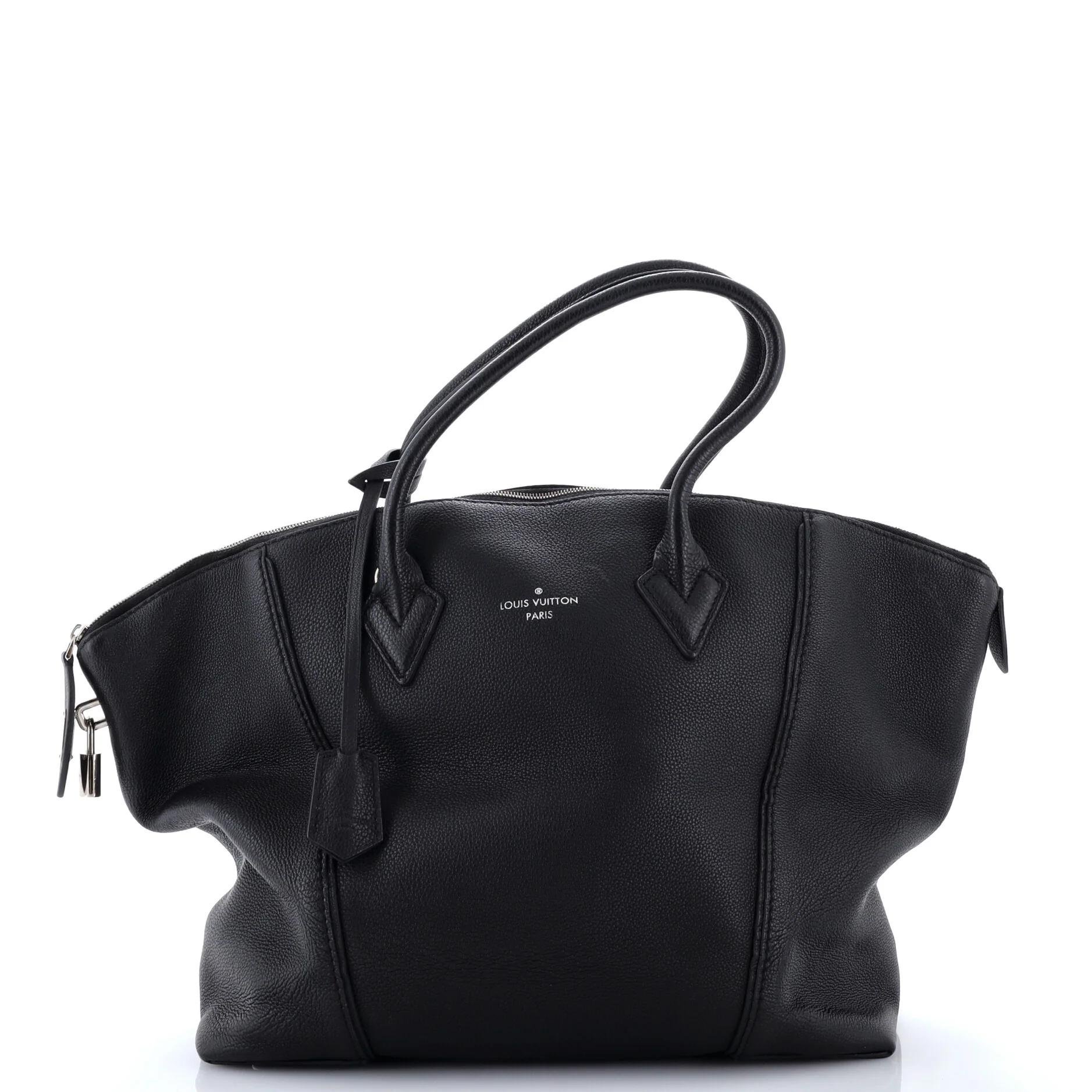 Soft Lockit leather satchel