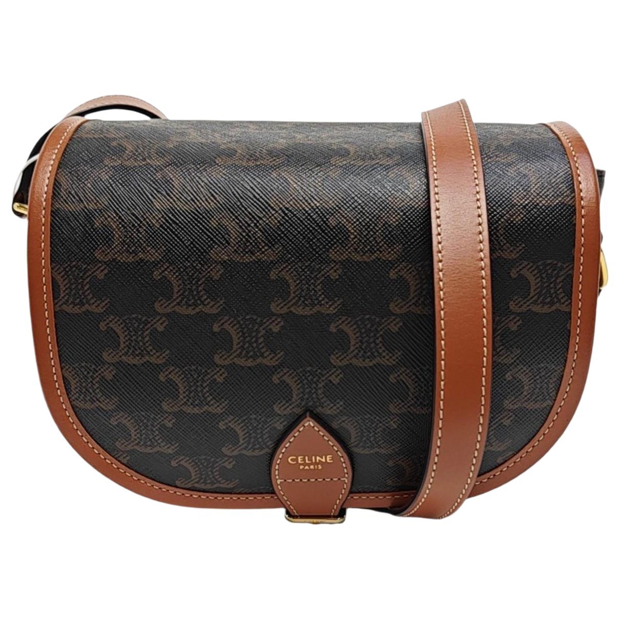 Folco leather crossbody bag