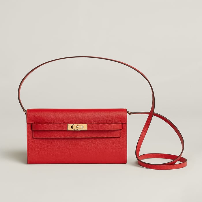 Rouge Radieux Kelly Classique to Go Wallet