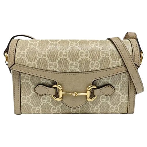 Handle Horsebit 1955 leather mini bag