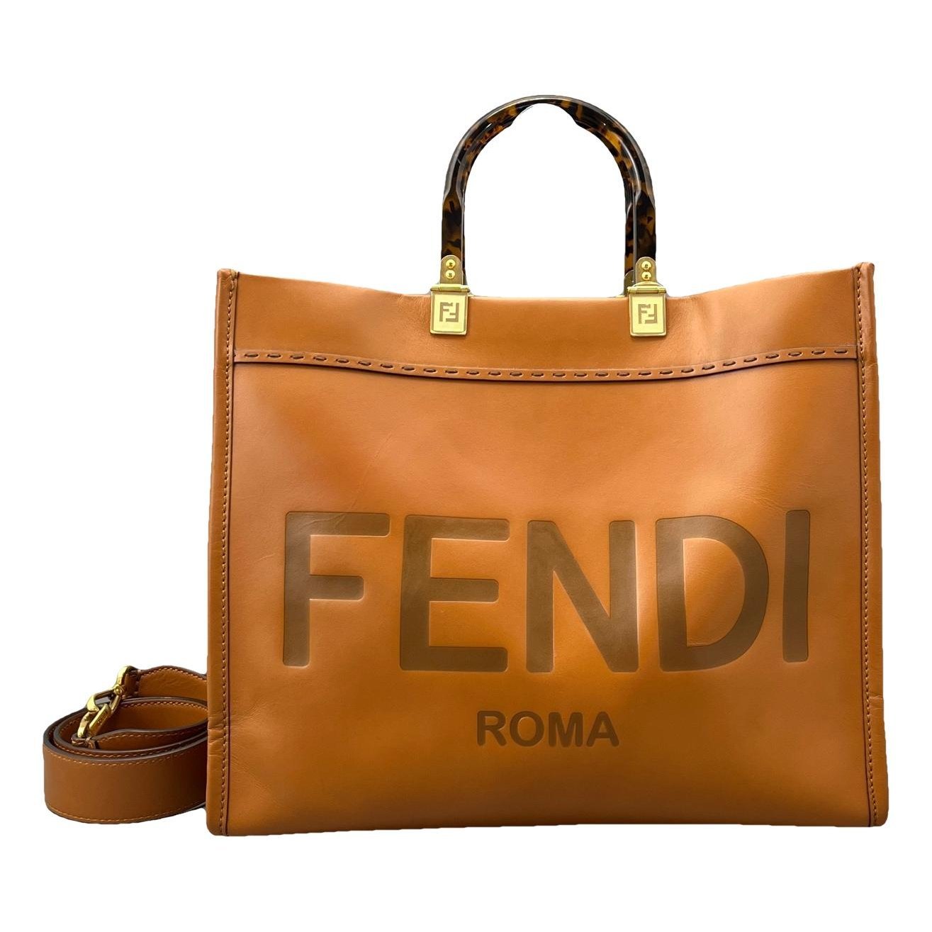 Leather handbag