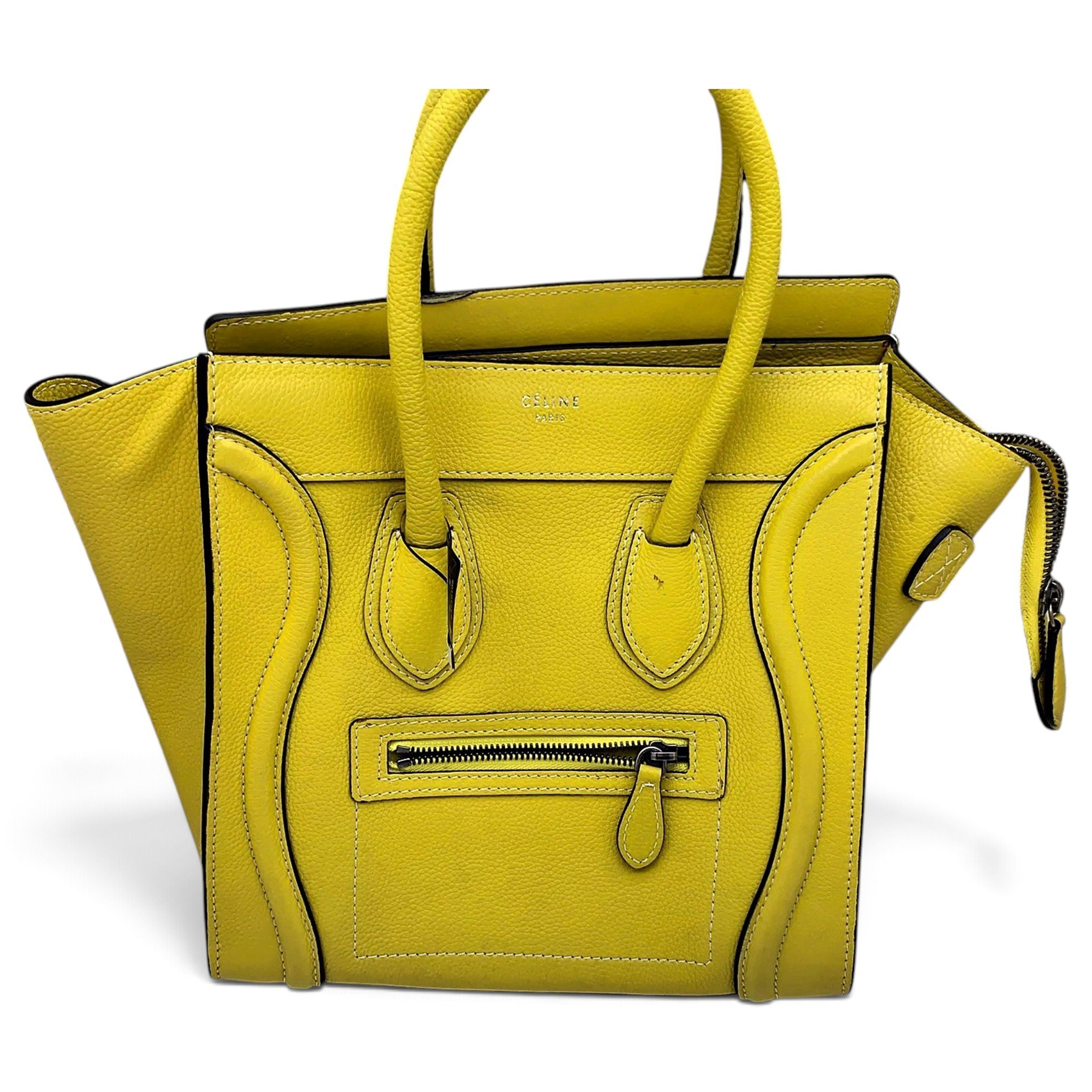Luggage leather handbag