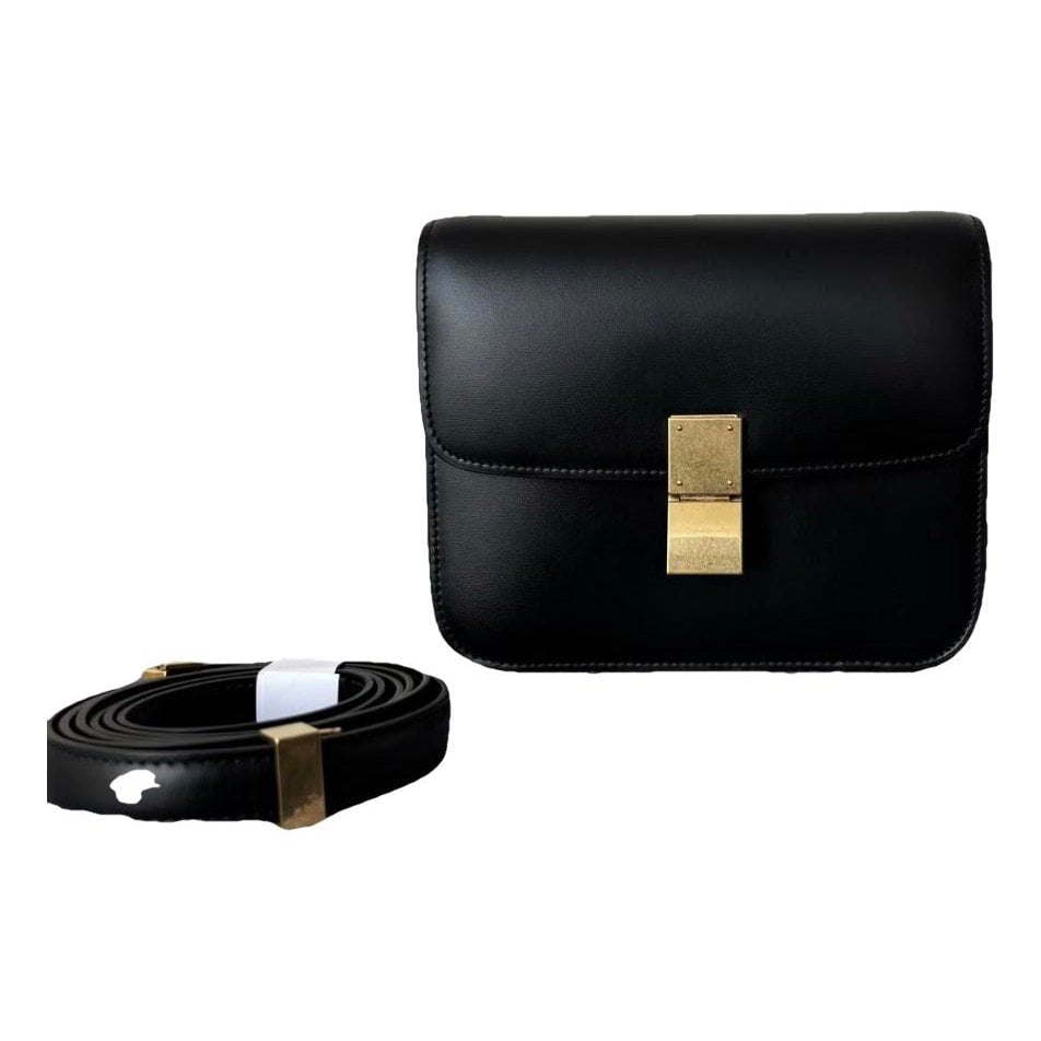 Leather crossbody bag