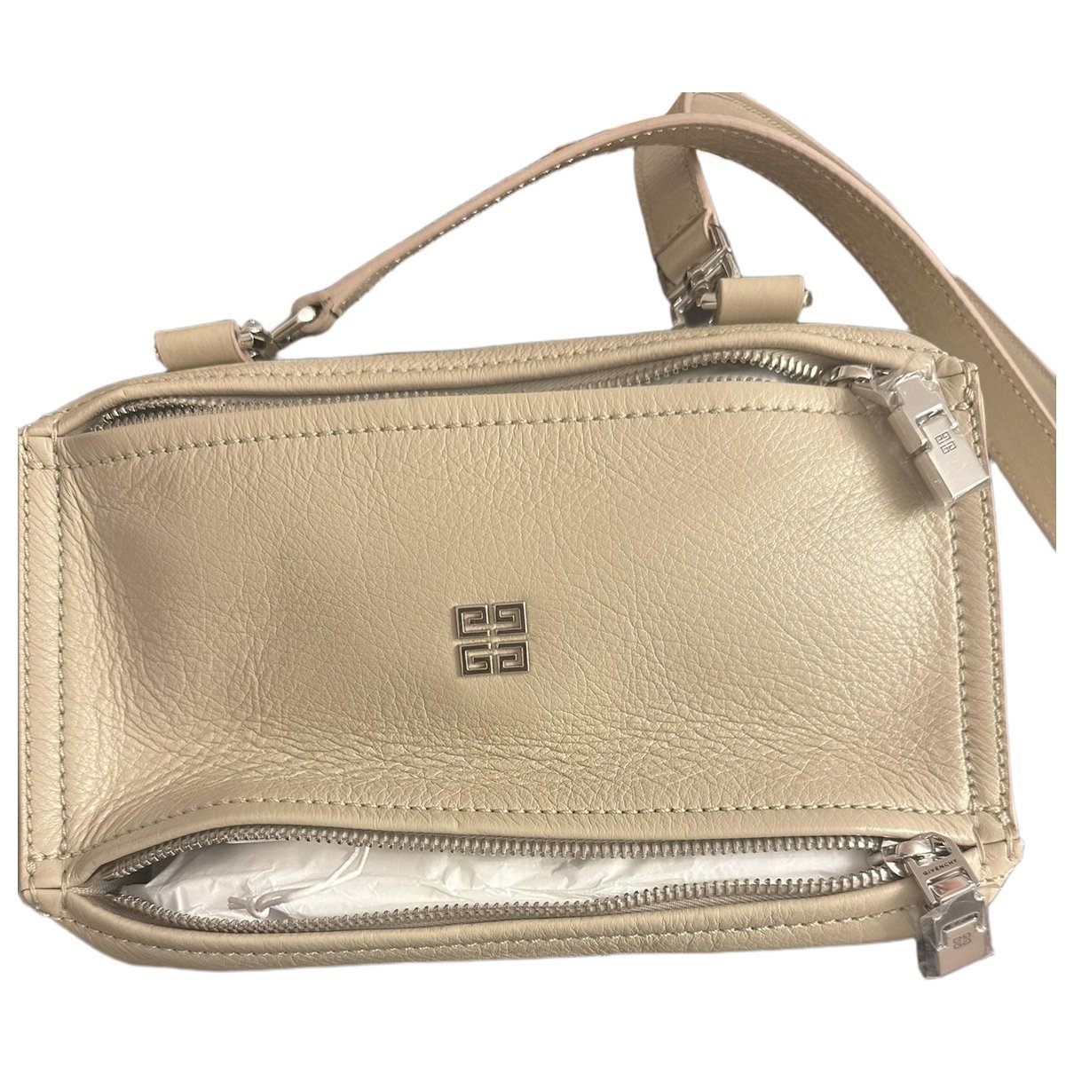 Pandora Box leather crossbody bag