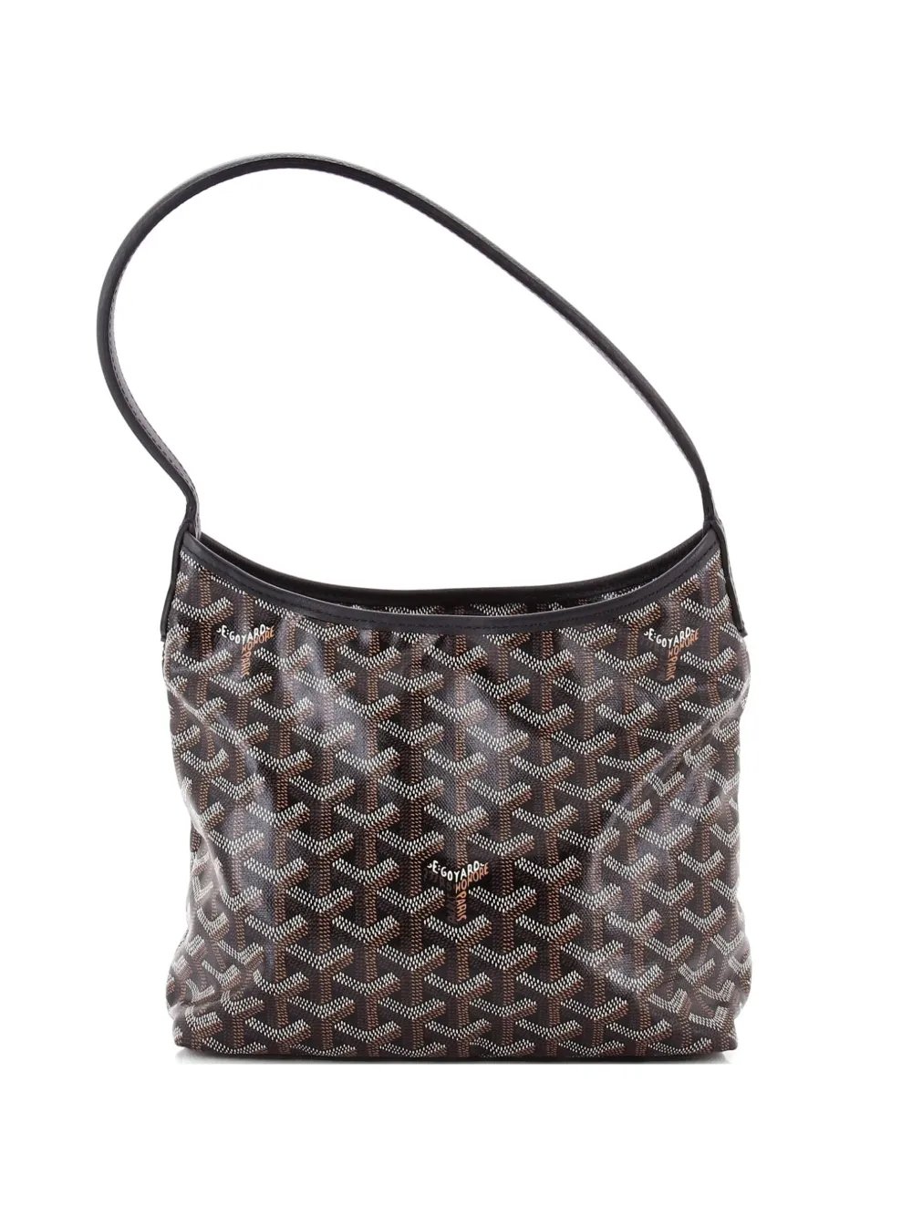Boheme Coated Canvas Mini hobo bag