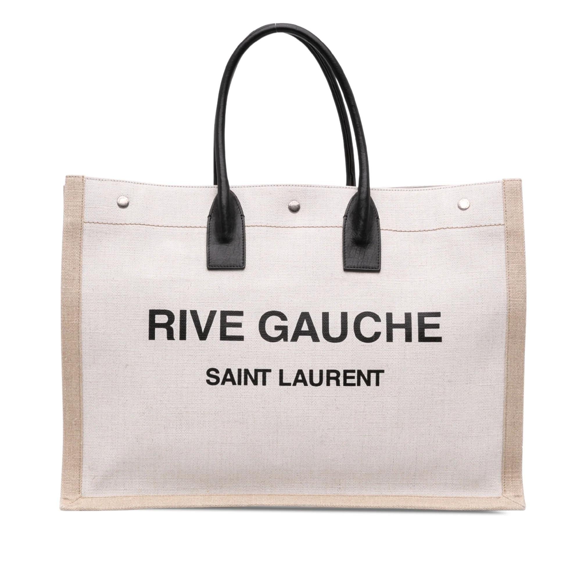 Rive Gauche leather handbag