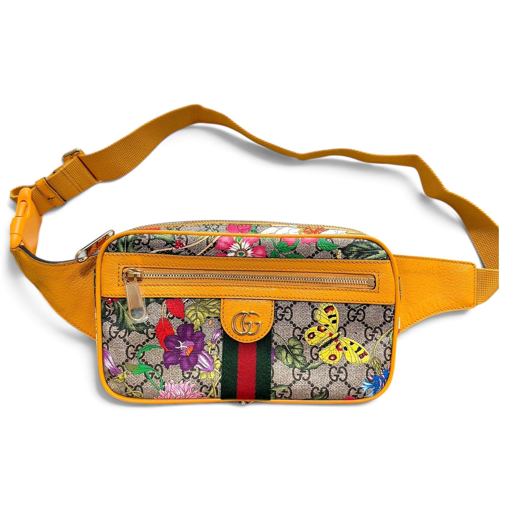 Ophidia GG Supreme leather handbag