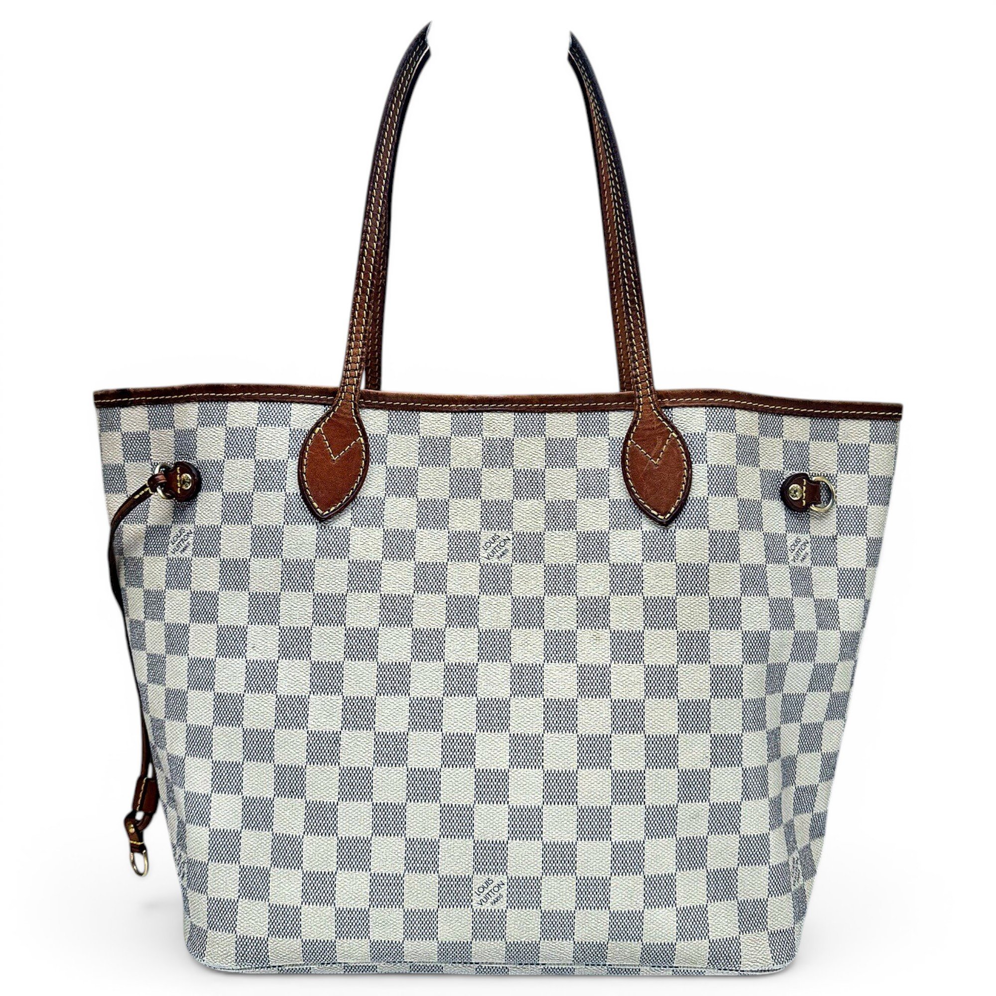 Neverfull leather tote