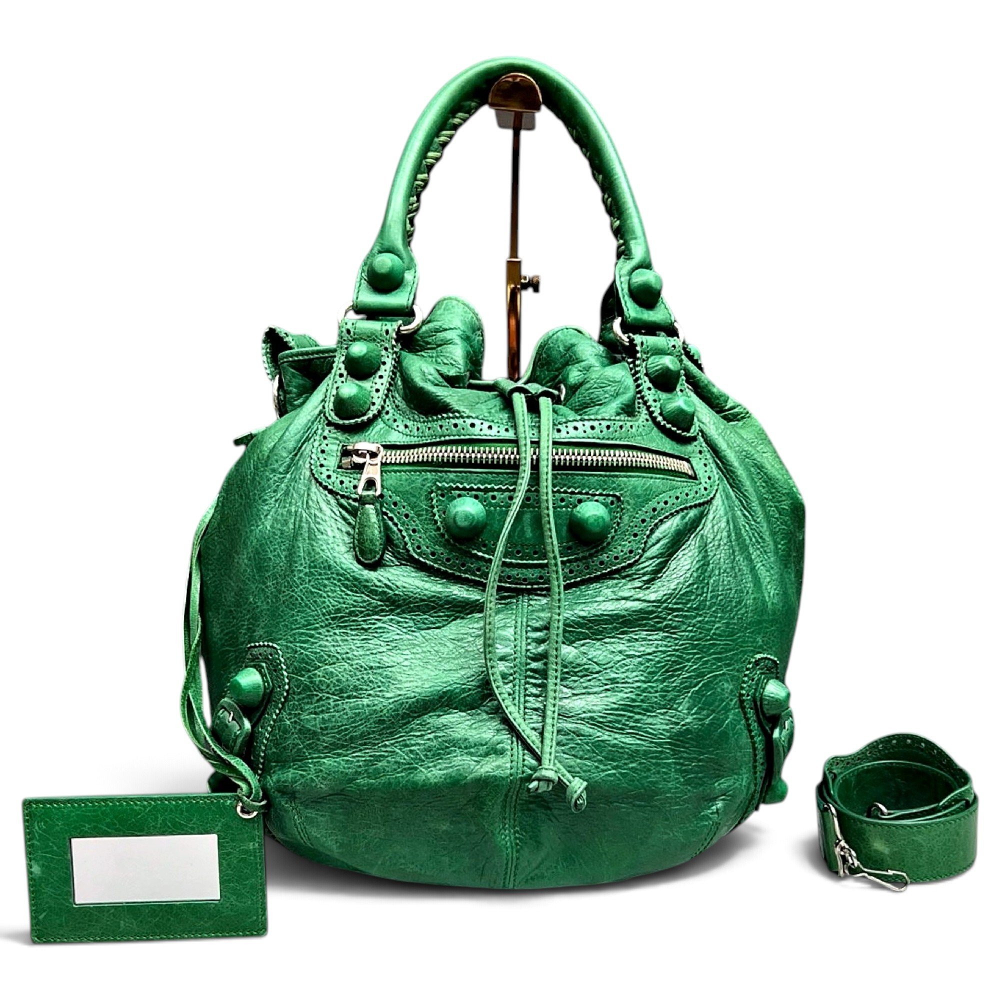 Day leather handbag