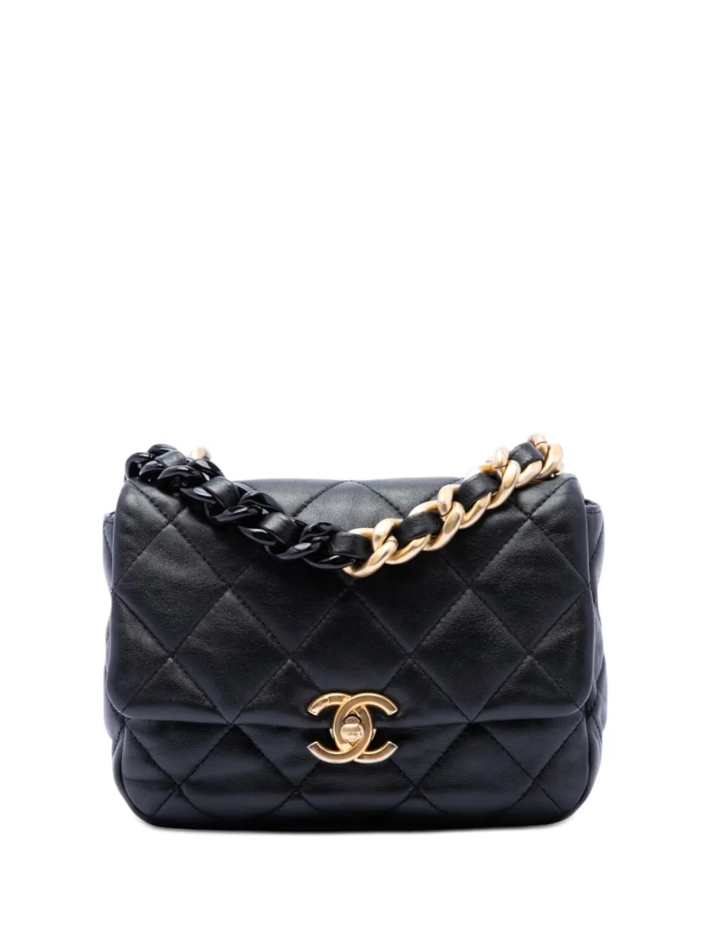 2021-2026 Mini Quilted Lambskin Candy Chain Flap crossbody bag
