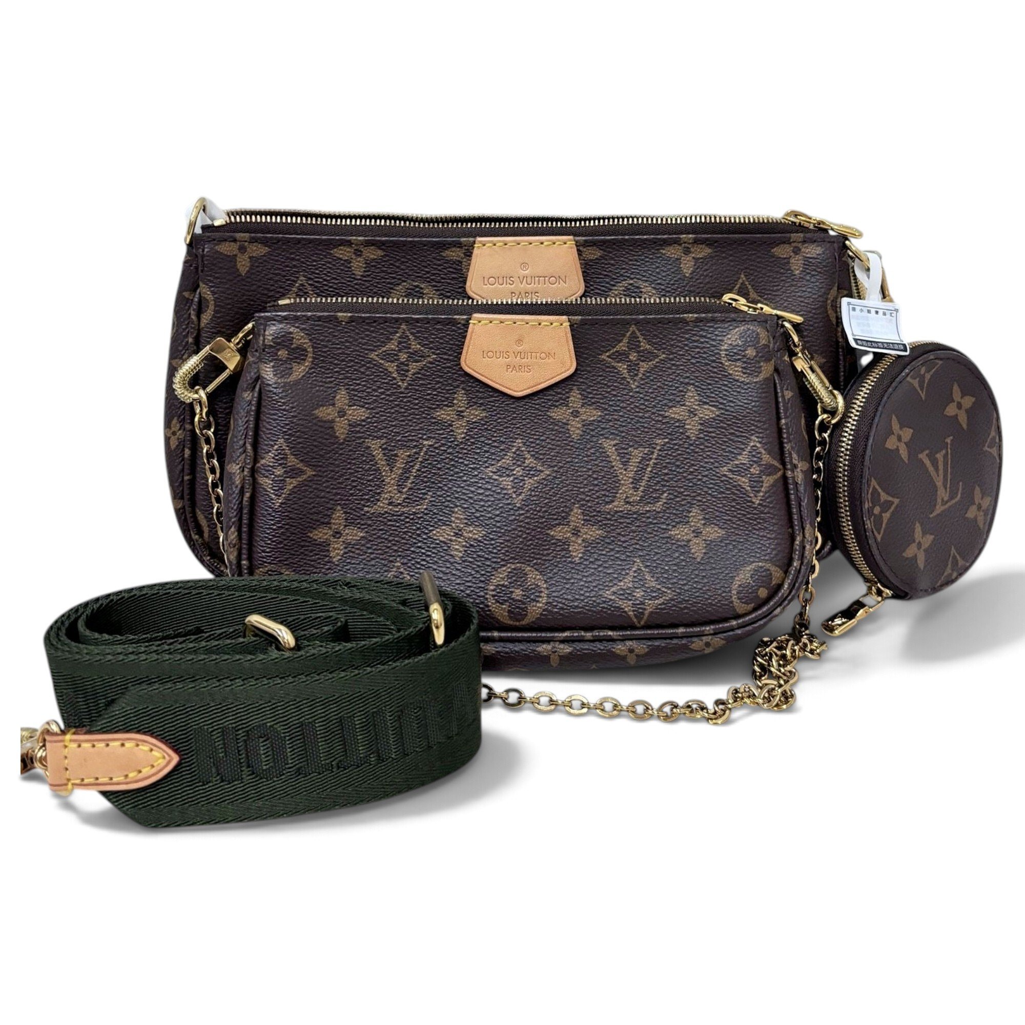 Multi Pochette Accessoires leather crossbody bag