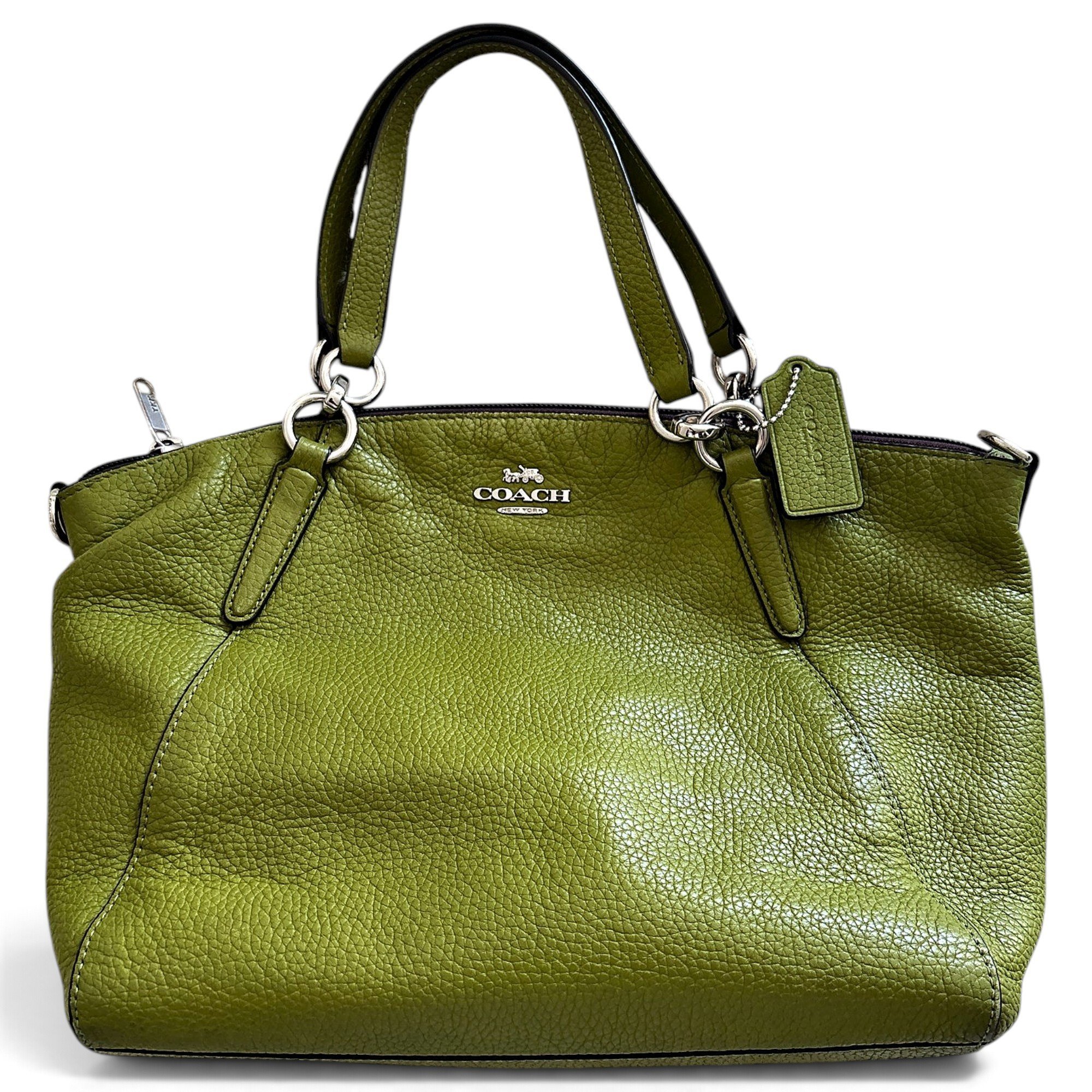 Leather satchel