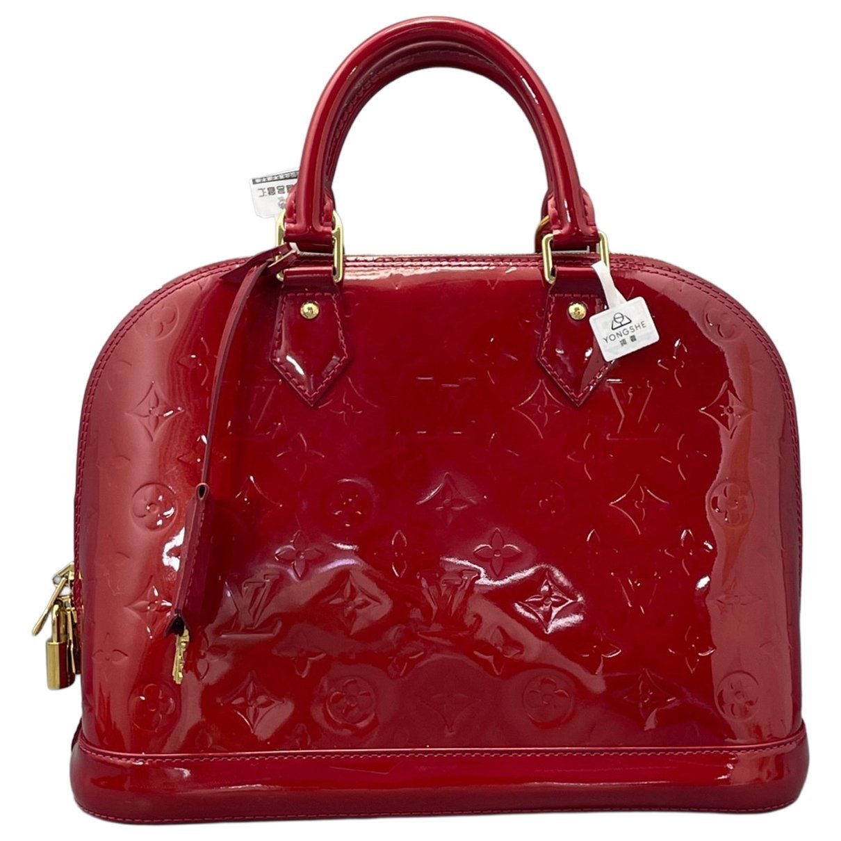 Alma leather handbag