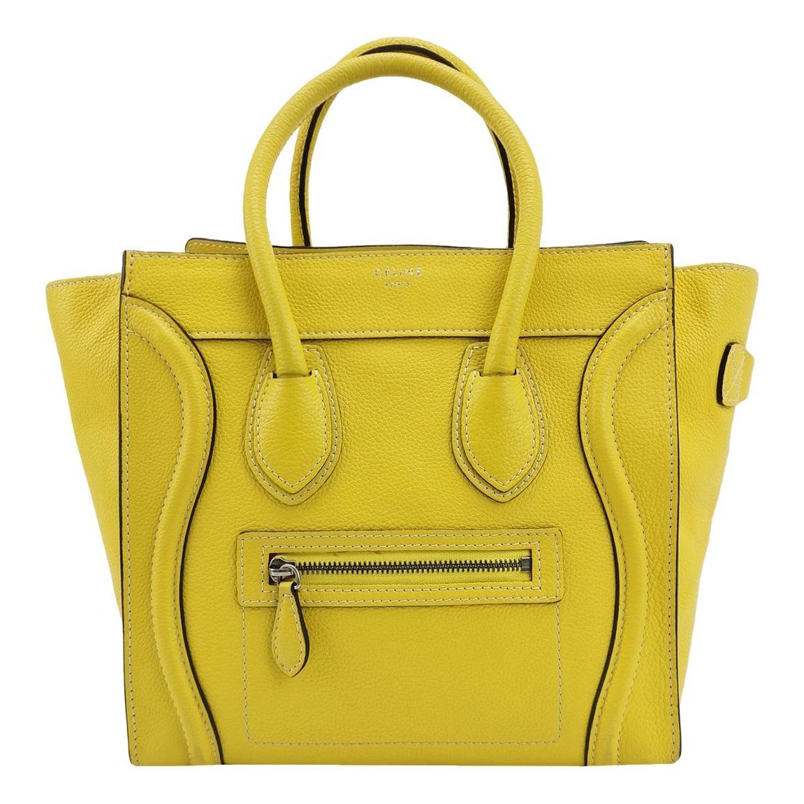 Luggage leather handbag